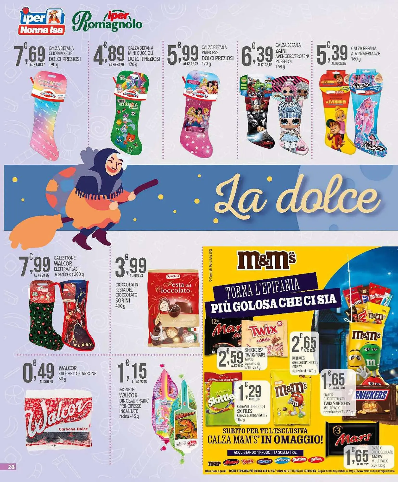 Volantino Iper Romagnolo da 28 dicembre a 7 gennaio di 2024 - Pagina del volantino 28