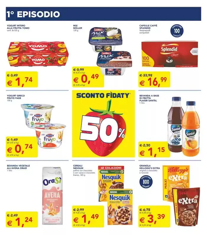 50 giorni al 50% 1° Episodio da 7 maggio a 21 maggio di 2025 - Pagina del volantino 7