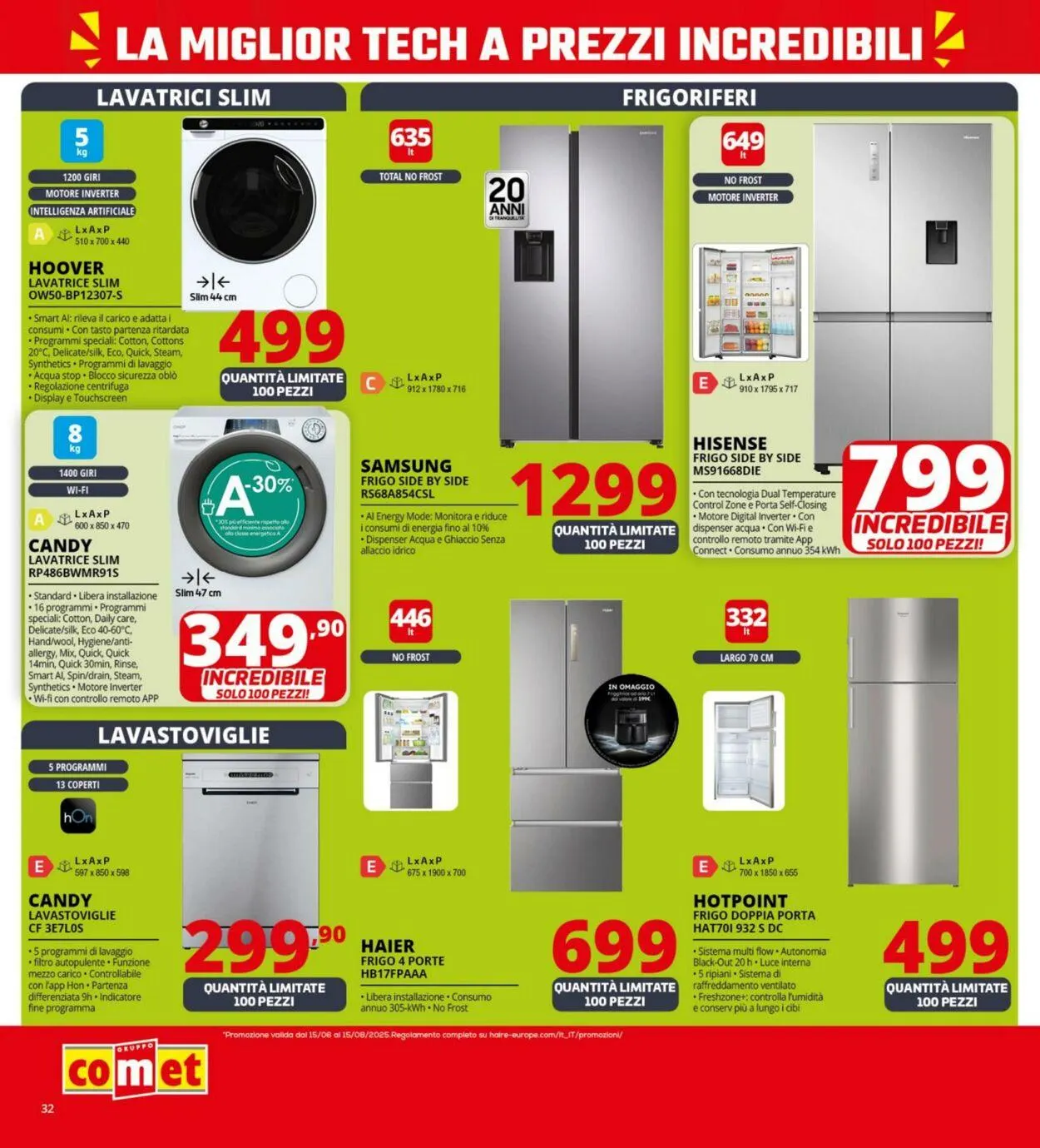 Comet Volantino attuale da 19 giugno a 3 luglio di 2025 - Pagina del volantino 32