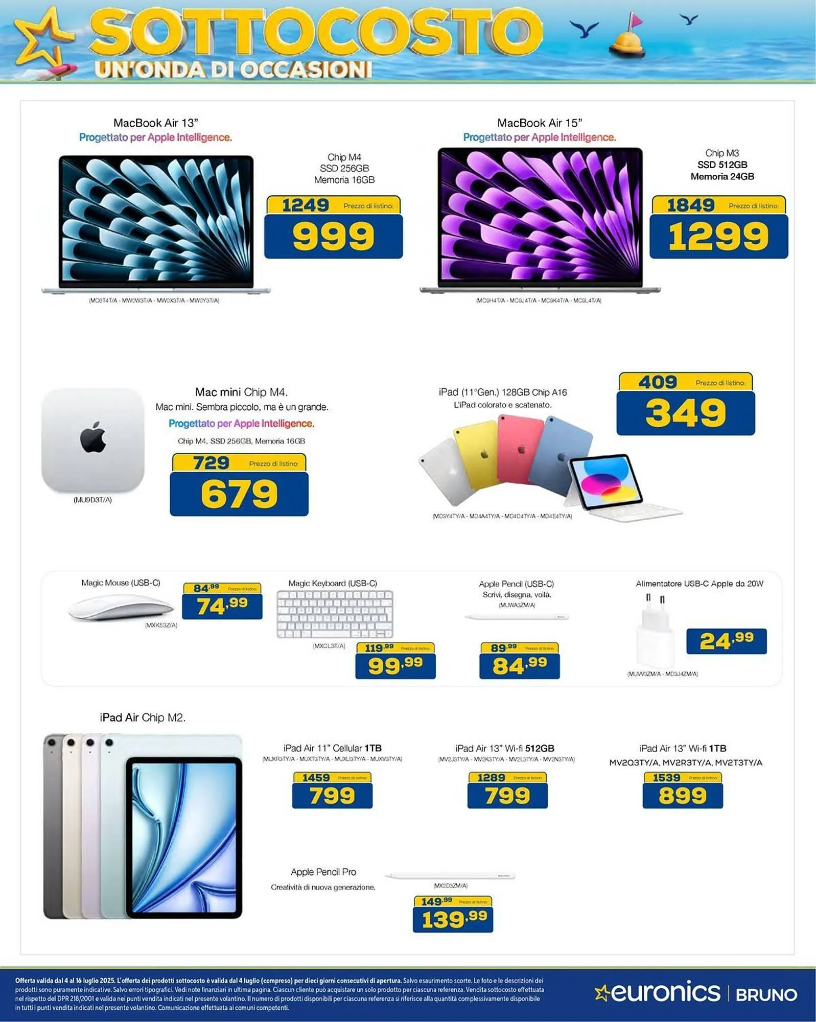 Volantino Euronics da 4 luglio a 16 luglio di 2025 - Pagina del volantino 23