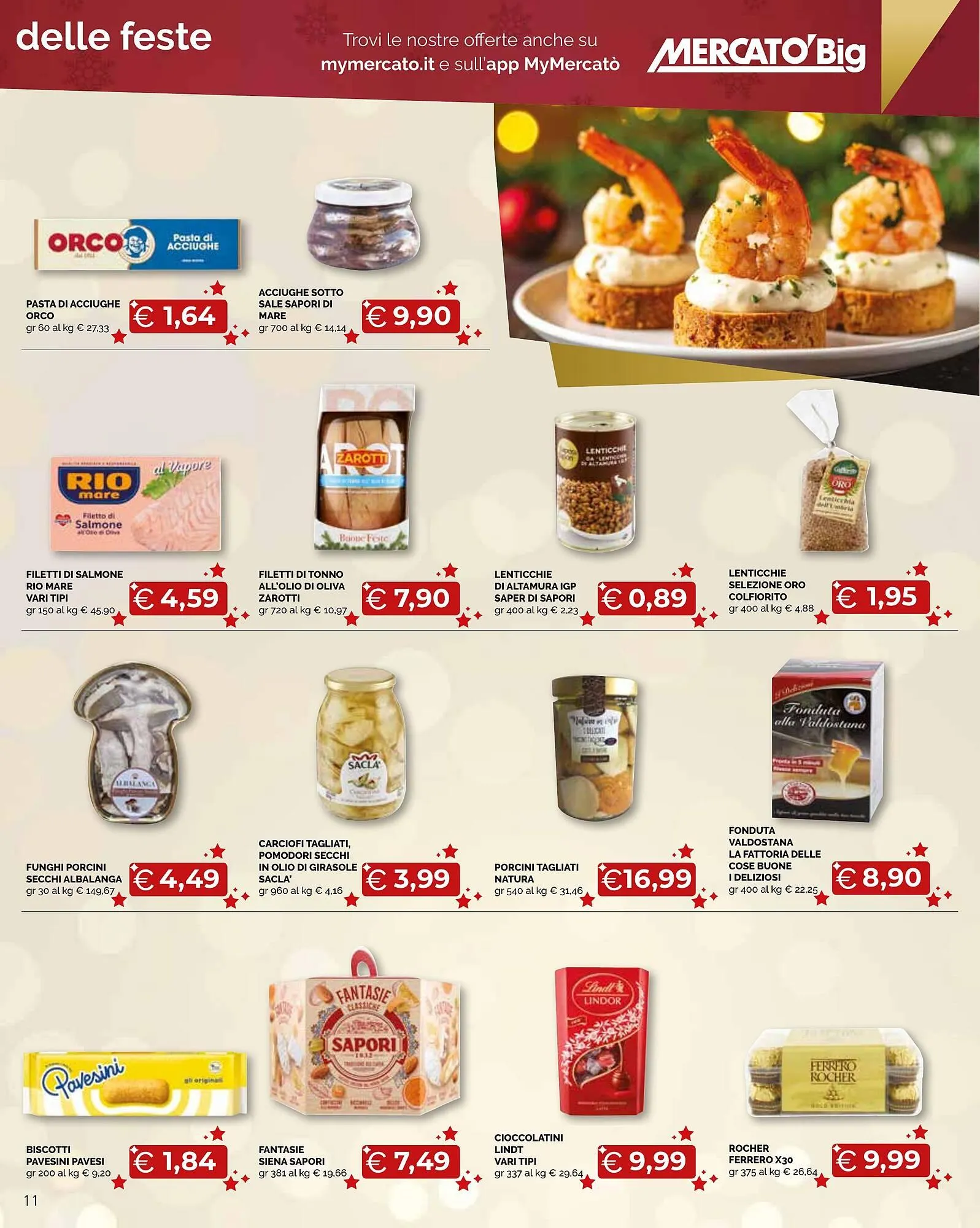 Volantino Mercatò Big da 15 dicembre a 28 dicembre di 2025 - Pagina del volantino 11