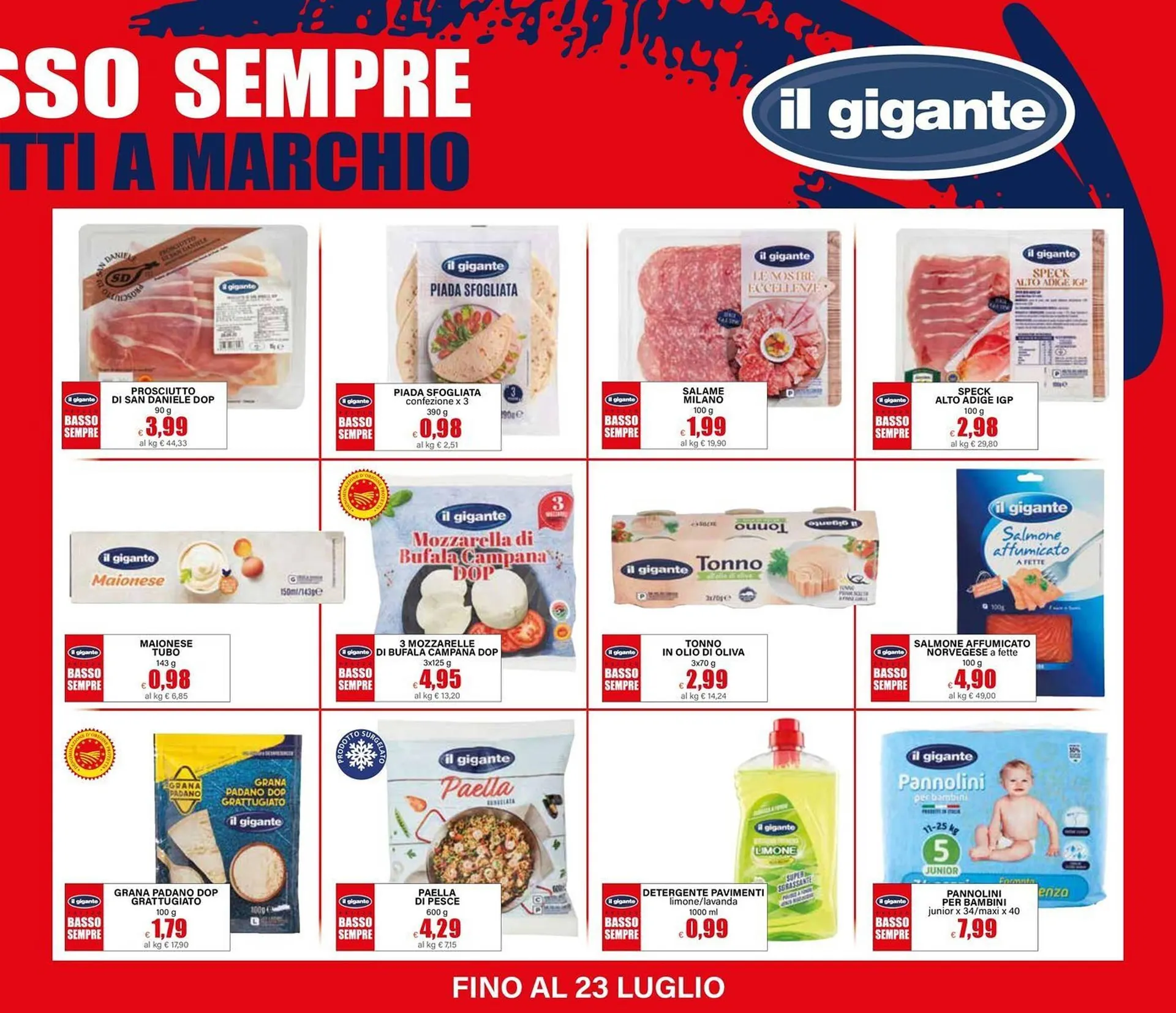 Volantino Il Gigante da 26 giugno a 9 luglio di 2025 - Pagina del volantino 39