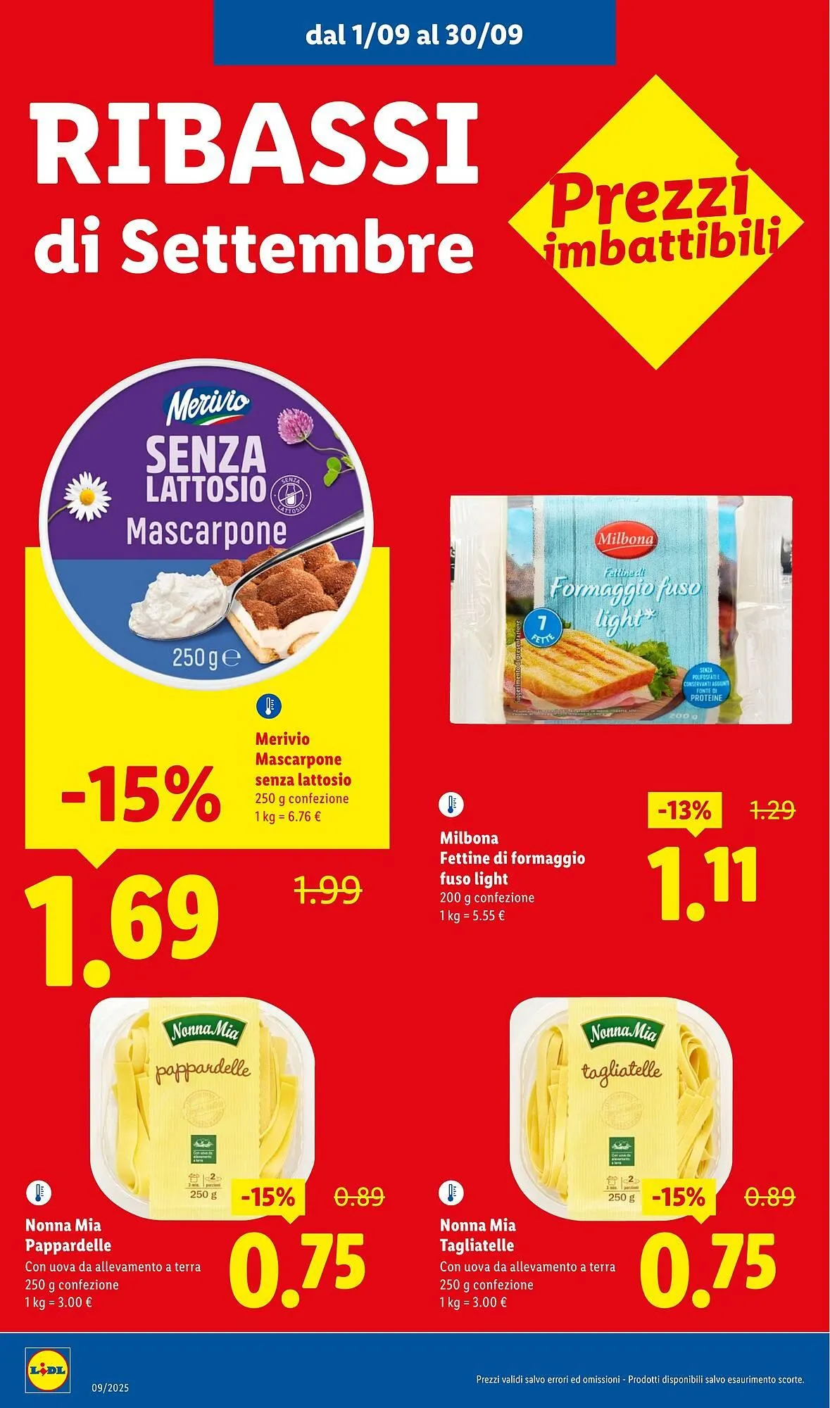 Volantino Lidl da 1 settembre a 30 settembre di 2025 - Pagina del volantino 4
