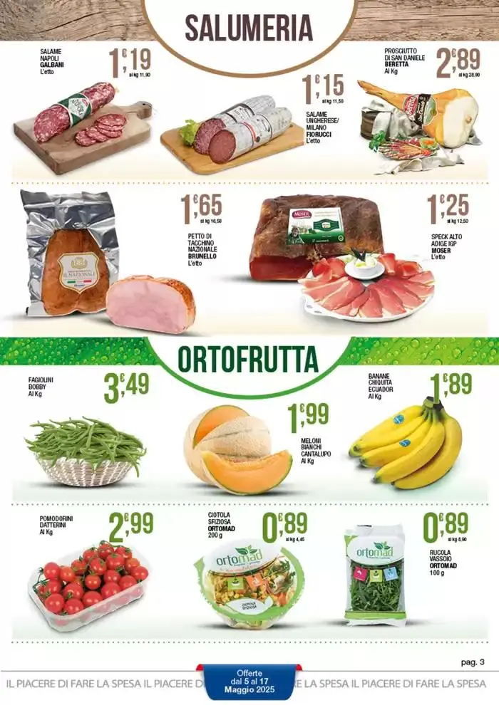 Convenienza per passione da 5 maggio a 17 maggio di 2025 - Pagina del volantino 3