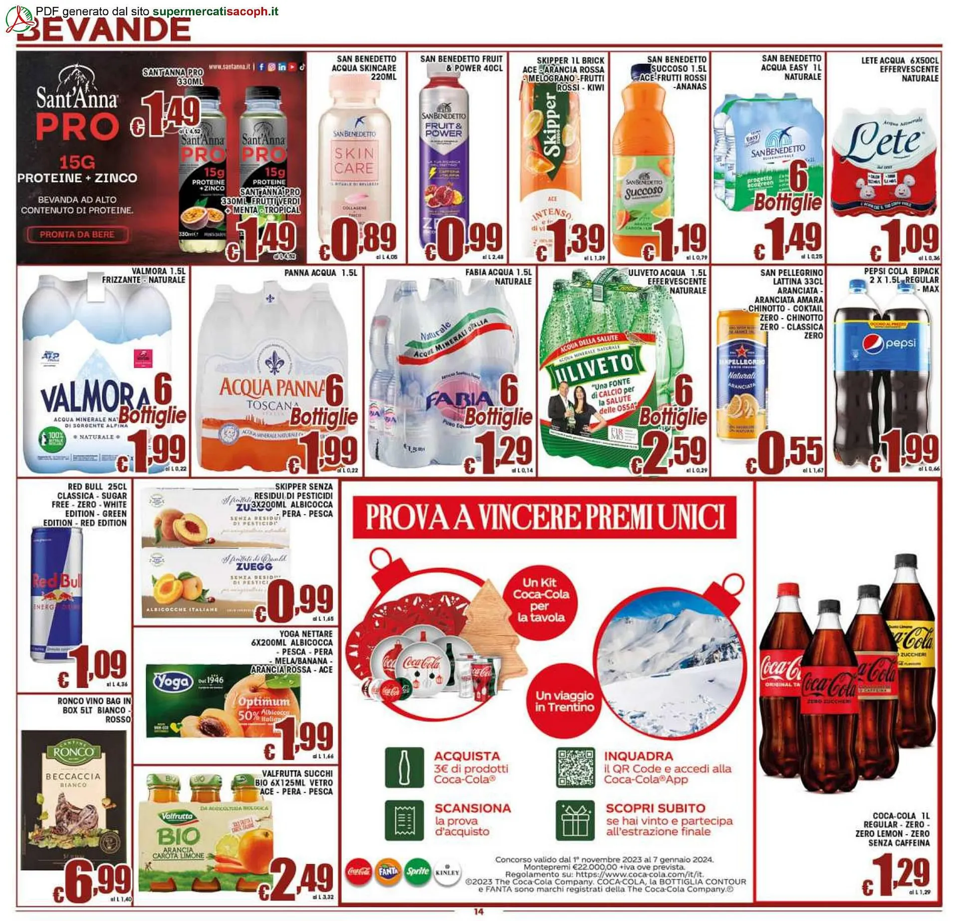 Volantino Sacoph da 24 novembre a 4 dicembre di 2023 - Pagina del volantino 14