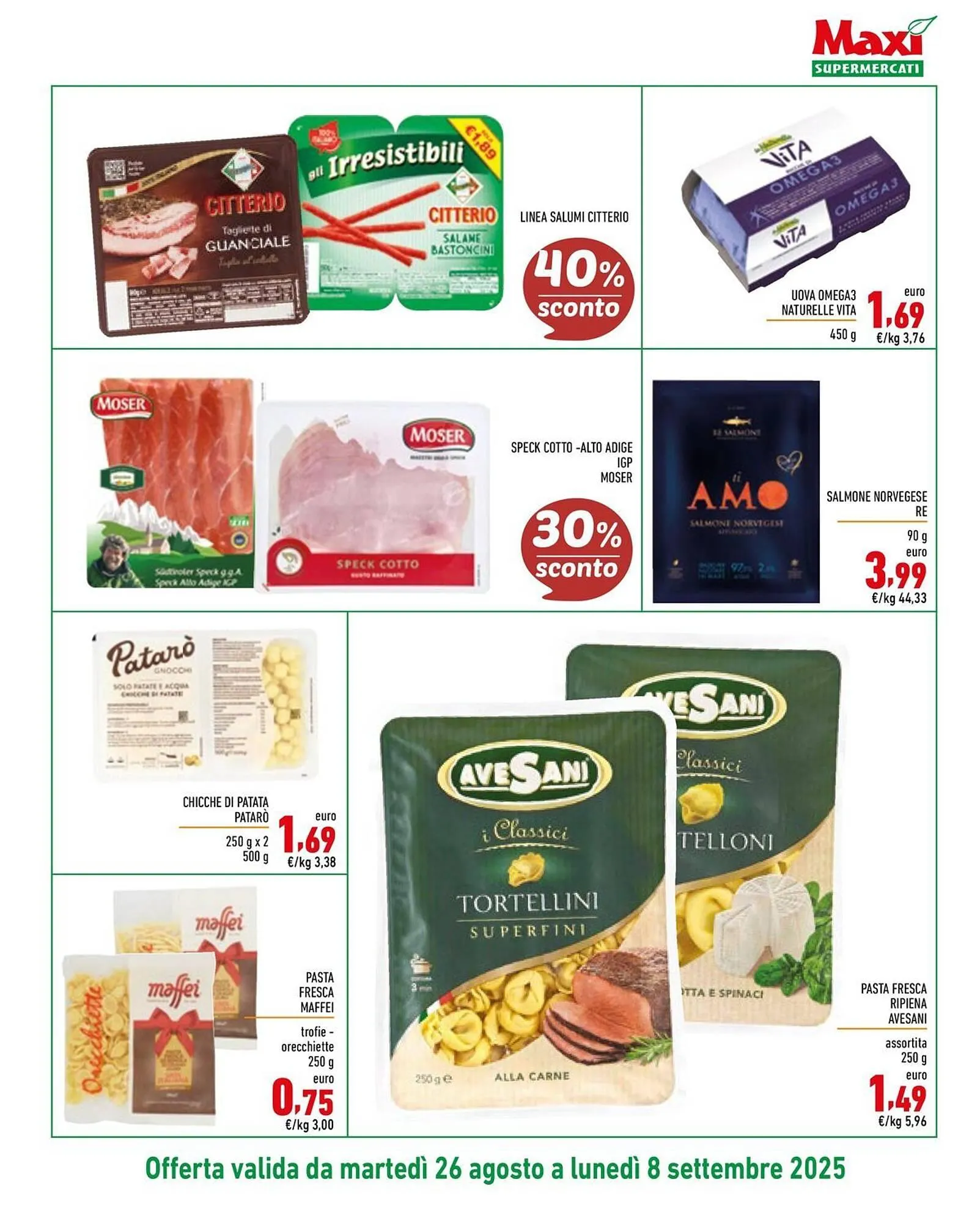 Volantino Maxi Supermercati da 26 agosto a 8 settembre di 2025 - Pagina del volantino 5