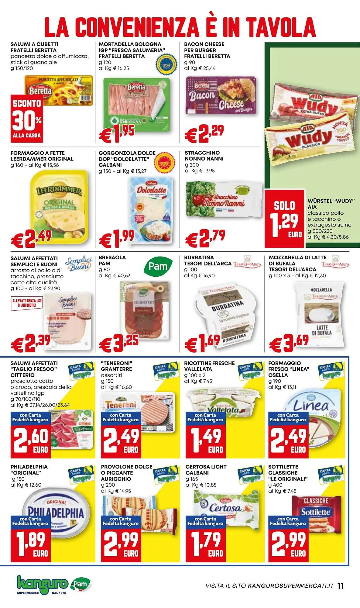 Volantino Kanguro da 11 settembre a 20 settembre di 2025 - Pagina del volantino 11