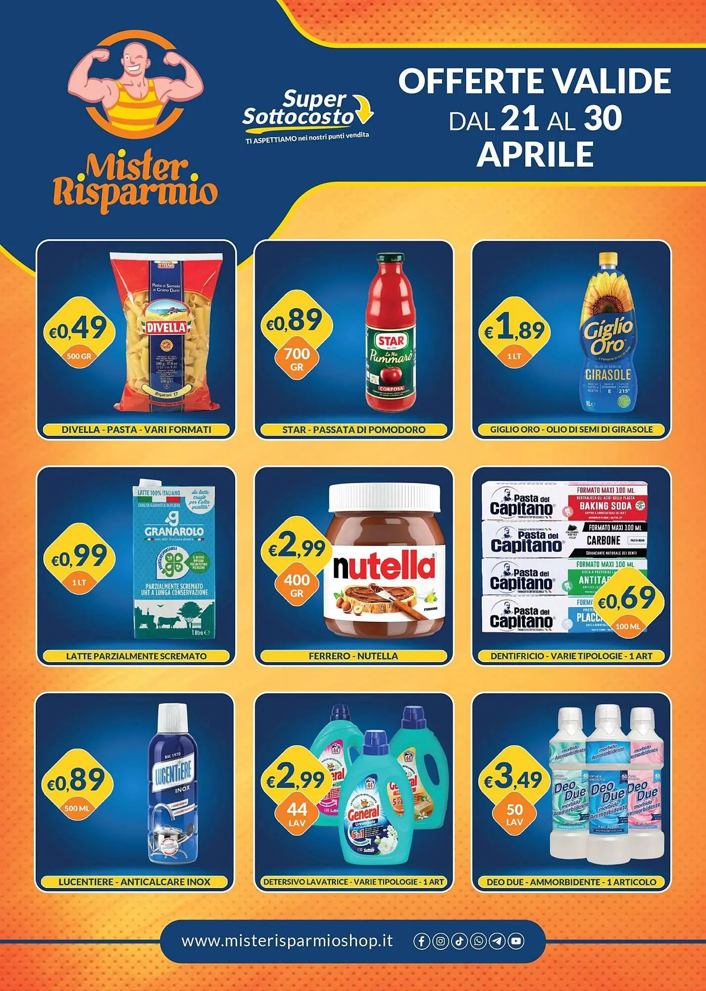 Volantino Mister Risparmio - 1