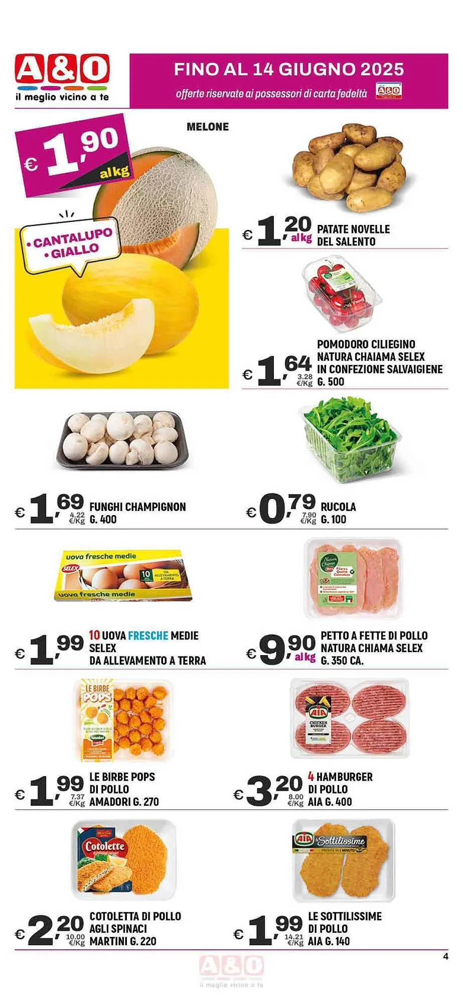 Volantino A&O da 3 giugno a 14 giugno di 2025 - Pagina del volantino 4