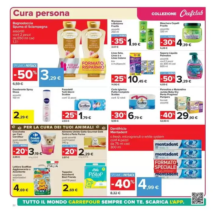 Sconti 30%40%50% da 25 marzo a 7 aprile di 2025 - Pagina del volantino 22