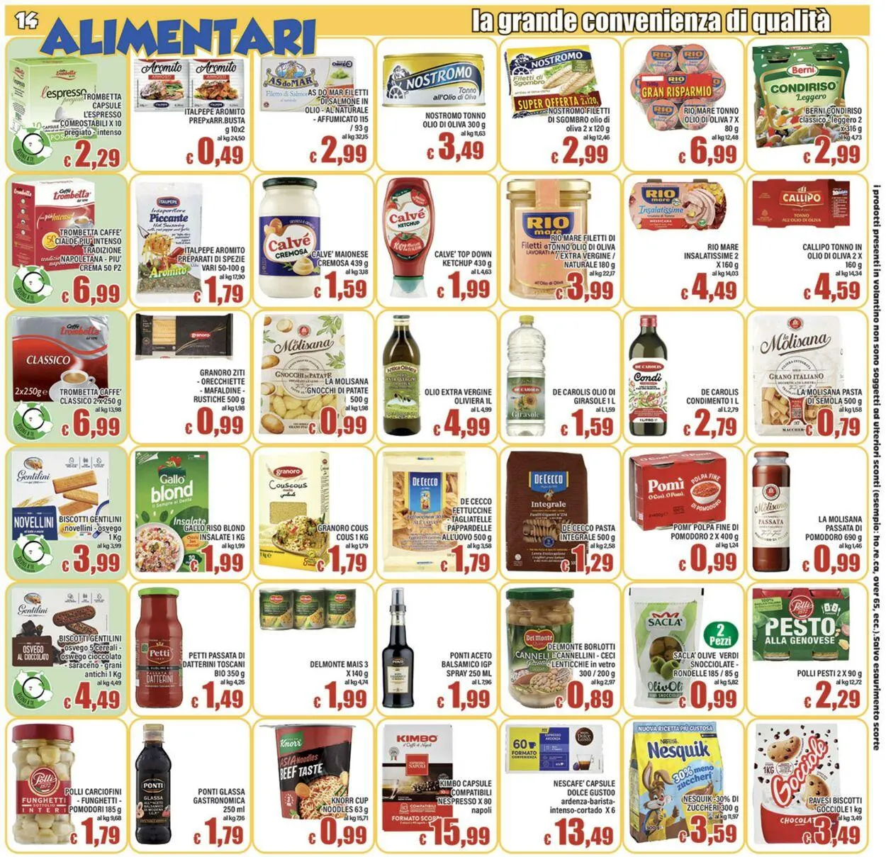 Top Supermercati Volantino attuale da 3 luglio a 17 luglio di 2025 - Pagina del volantino 14