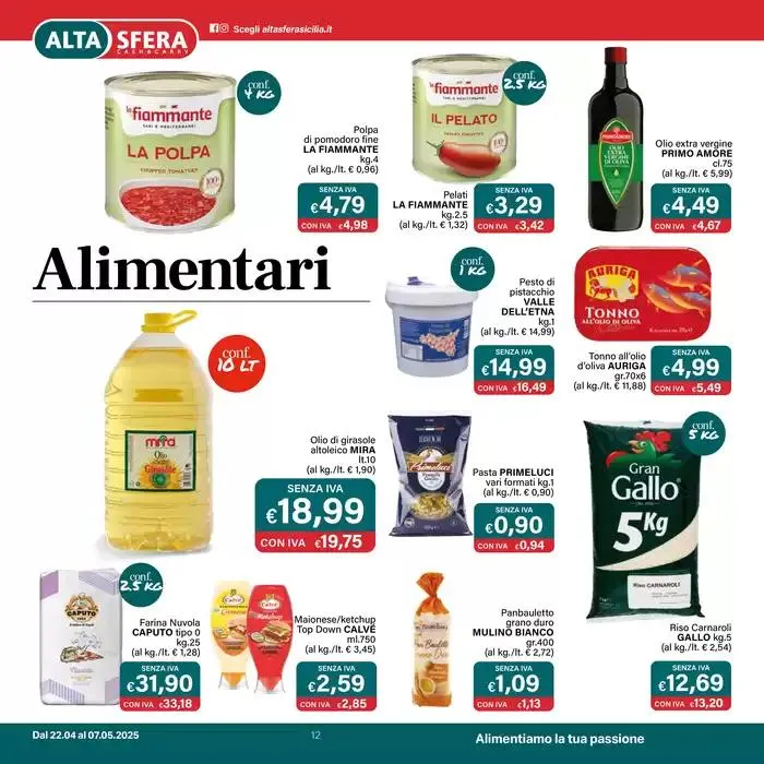 Ristorazione Promo da 22 aprile a 7 maggio di 2025 - Pagina del volantino 12