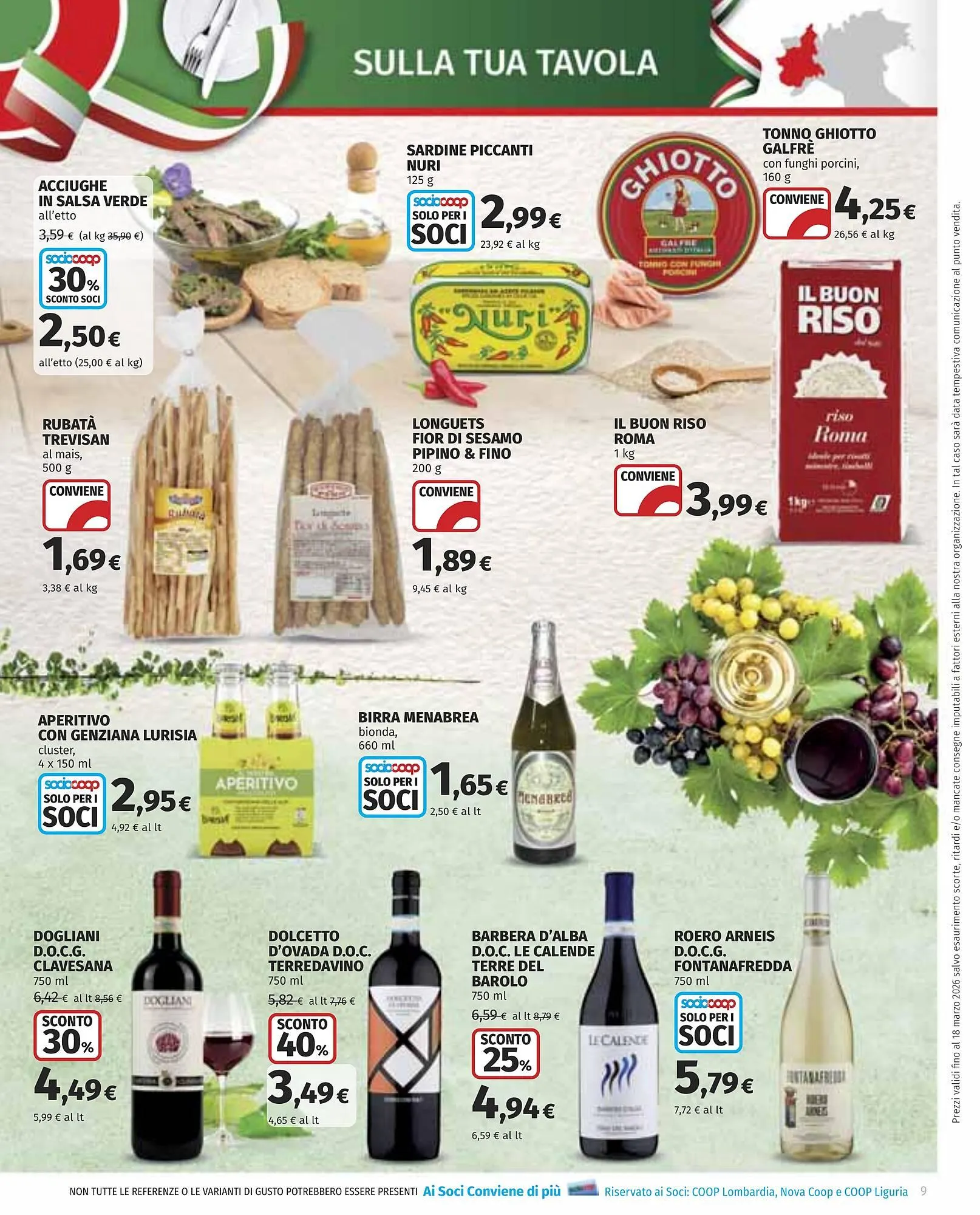Volantino Coop da 5 marzo a 11 marzo di 2026 - Pagina del volantino 9