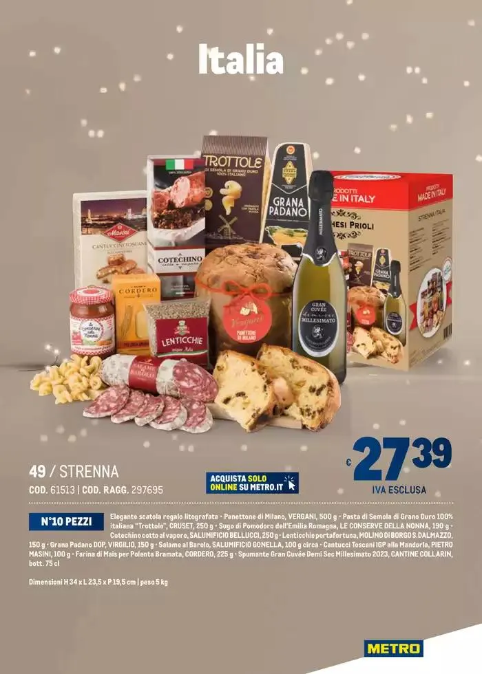 Cesti di Natale Ridotto da 4 novembre a 31 dicembre di 2024 - Pagina del volantino 37