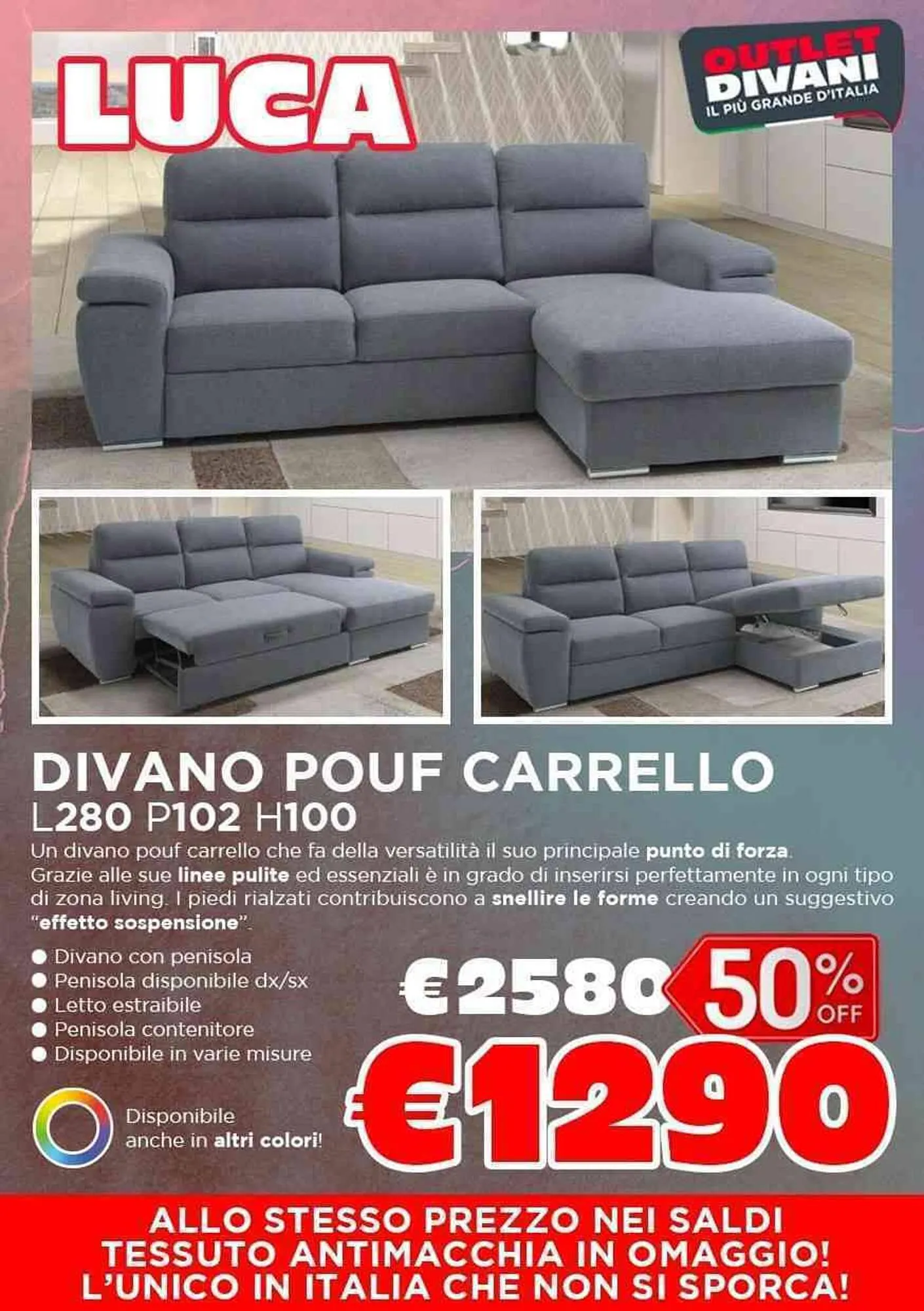 Volantino Outlet Divani da 1 gennaio a 31 gennaio di 2024 - Pagina del volantino 23