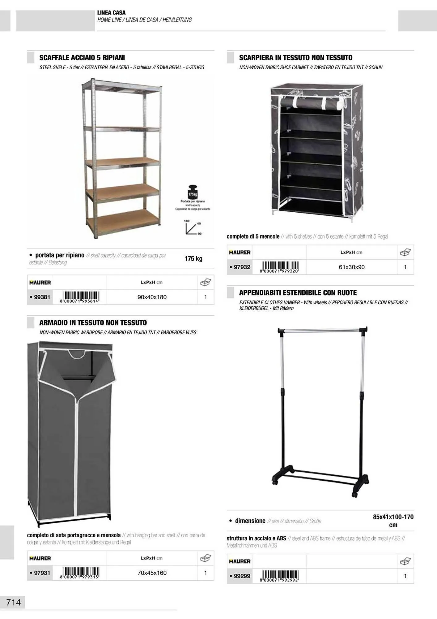 Volantino Maurer da 10 gennaio a 30 giugno di 2024 - Pagina del volantino 715