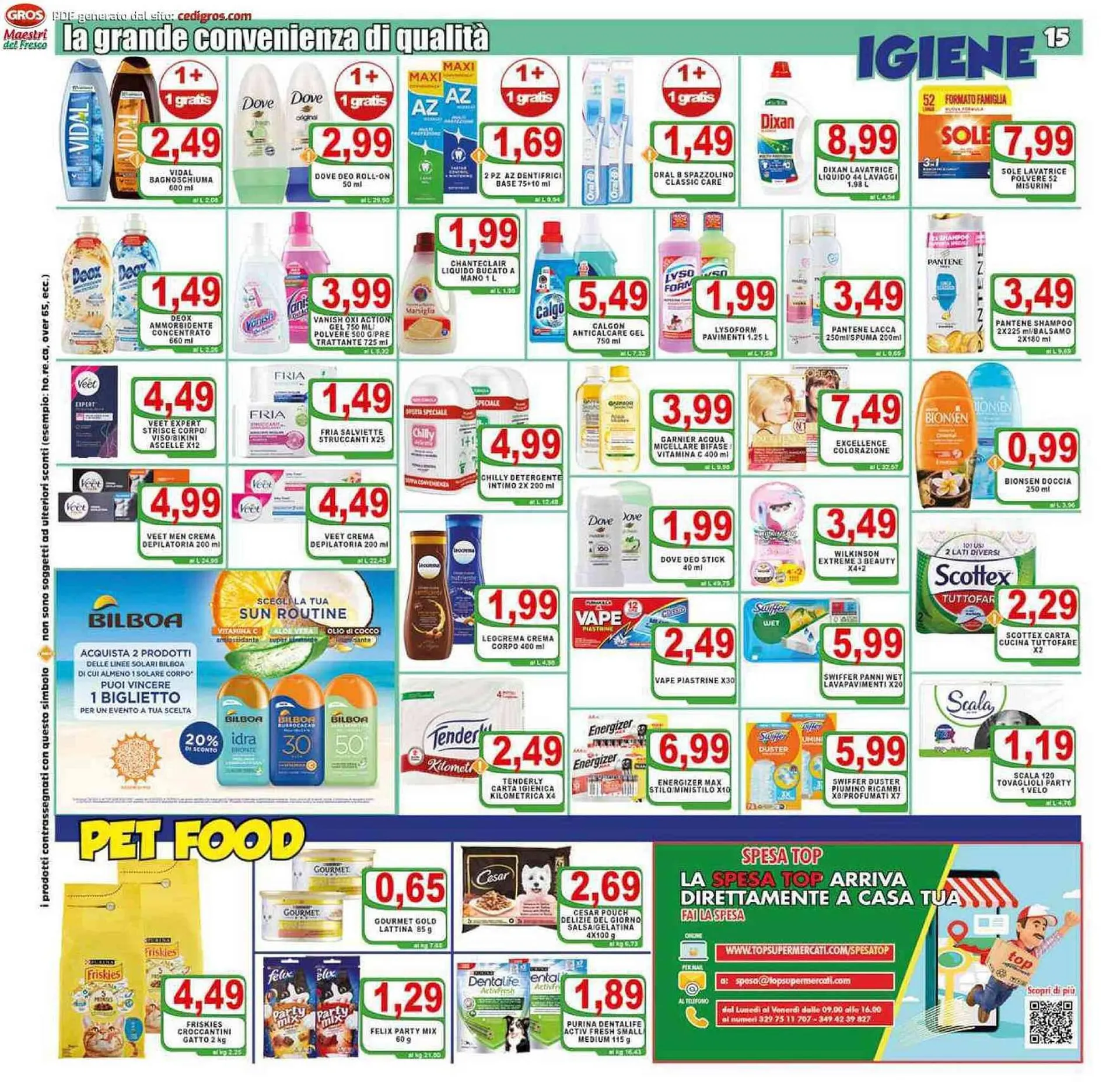 Volantino Top Supermercati da 12 luglio a 20 luglio di 2023 - Pagina del volantino 15