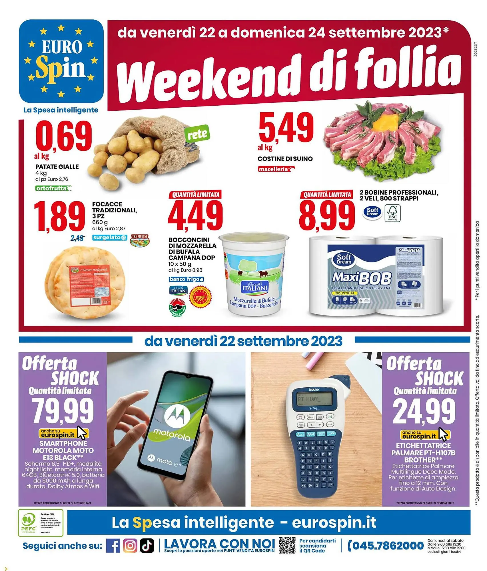 Volantino Eurospin da 14 settembre a 24 settembre di 2023 - Pagina del volantino 18