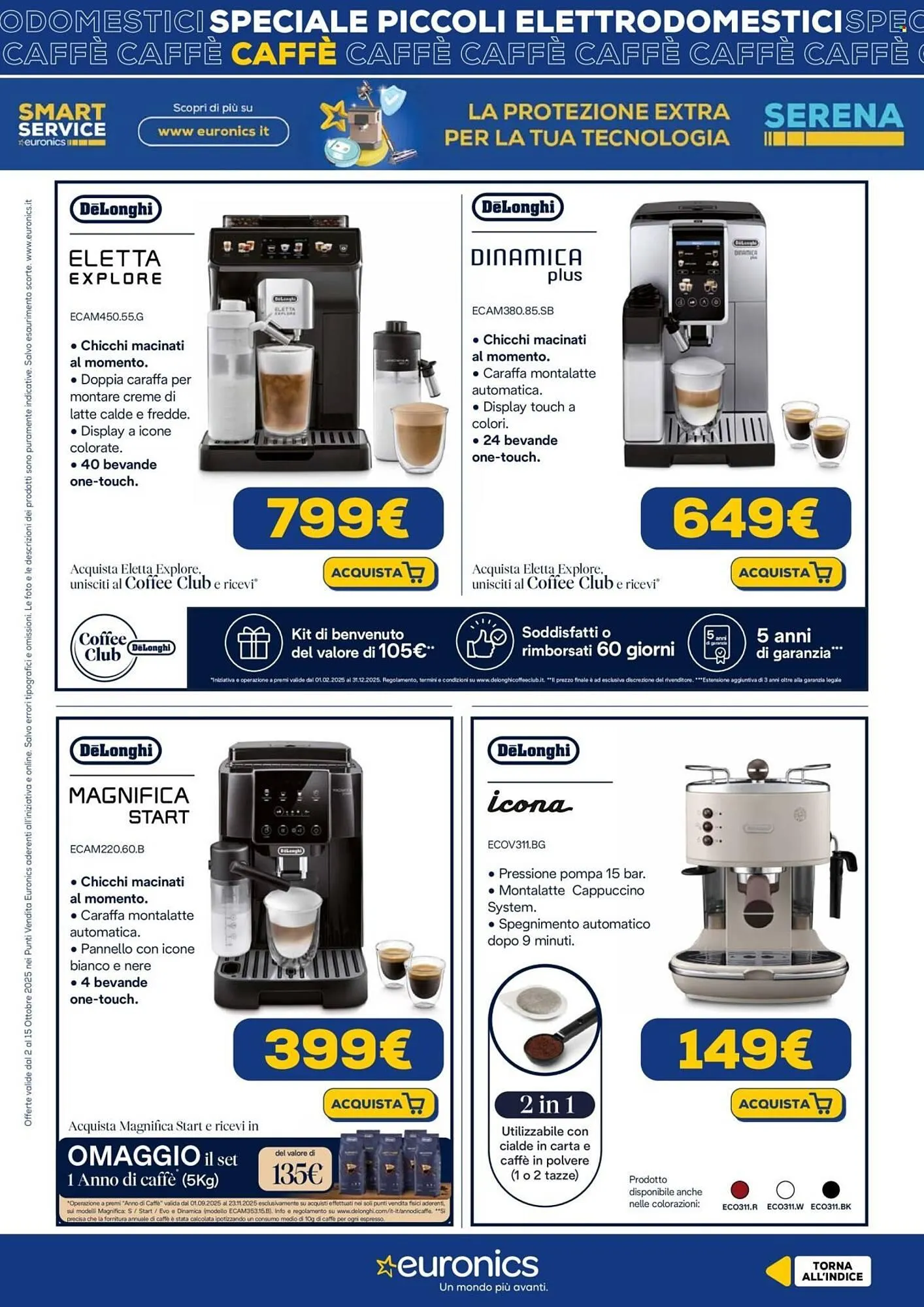 Volantino Euronics da 2 ottobre a 15 ottobre di 2025 - Pagina del volantino 15