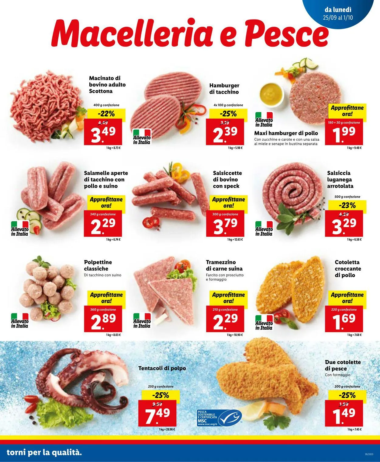 Lidl Volantino attuale da 25 settembre a 1 ottobre di 2023 - Pagina del volantino 3