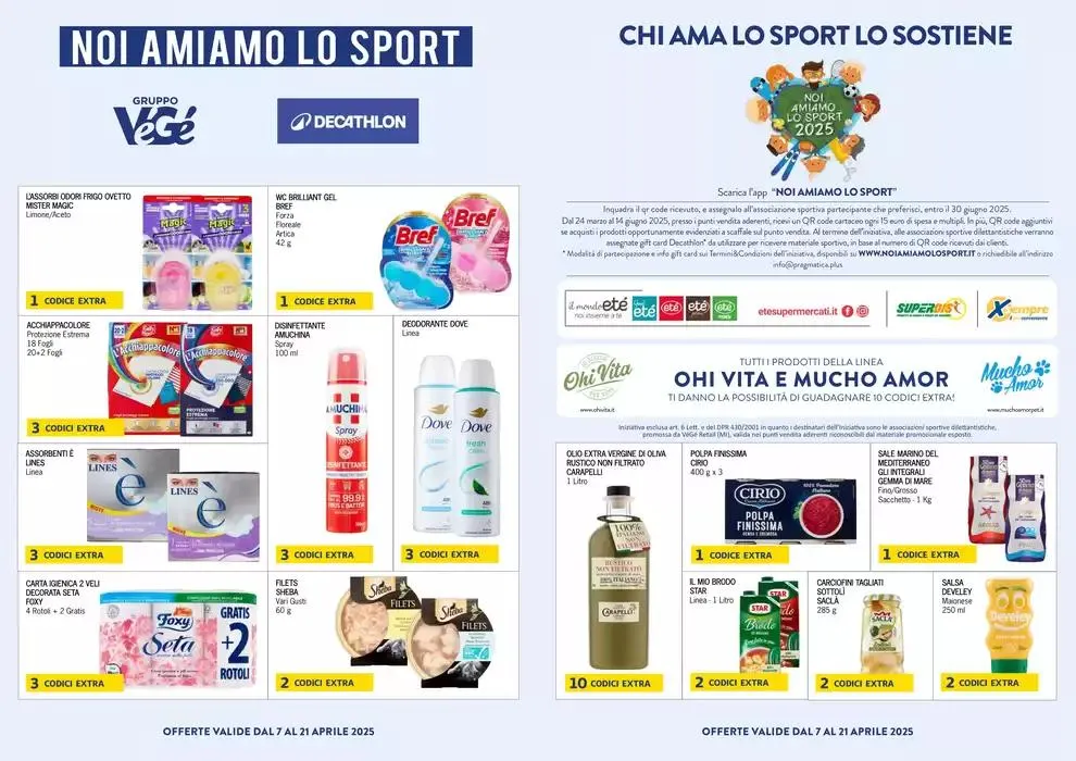 OFFERTE VALIDE DAL 7 AL 21 APRILE 2025 - 1