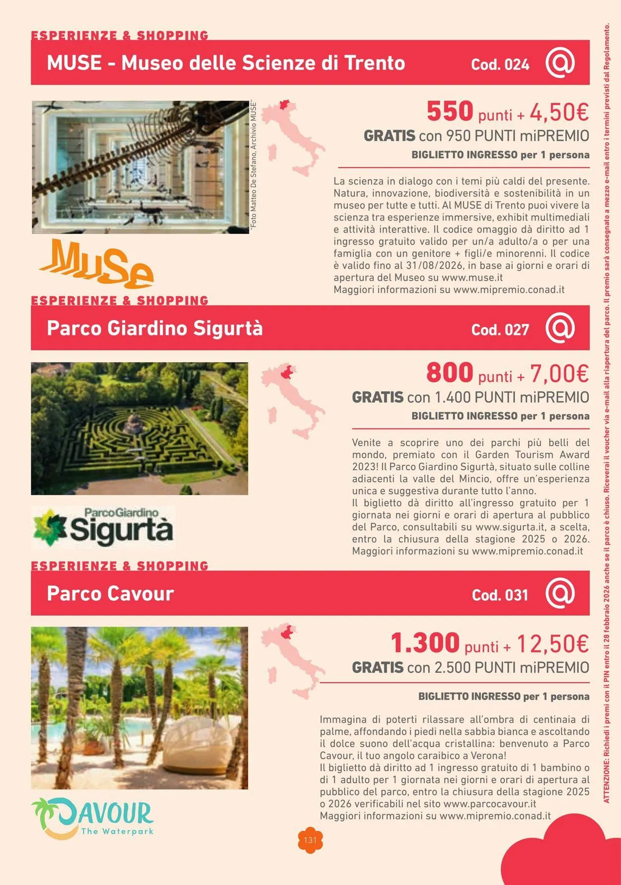 Conad - Margherita - Milano Volantino attuale da 1 marzo a 31 dicembre di 2025 - Pagina del volantino 131