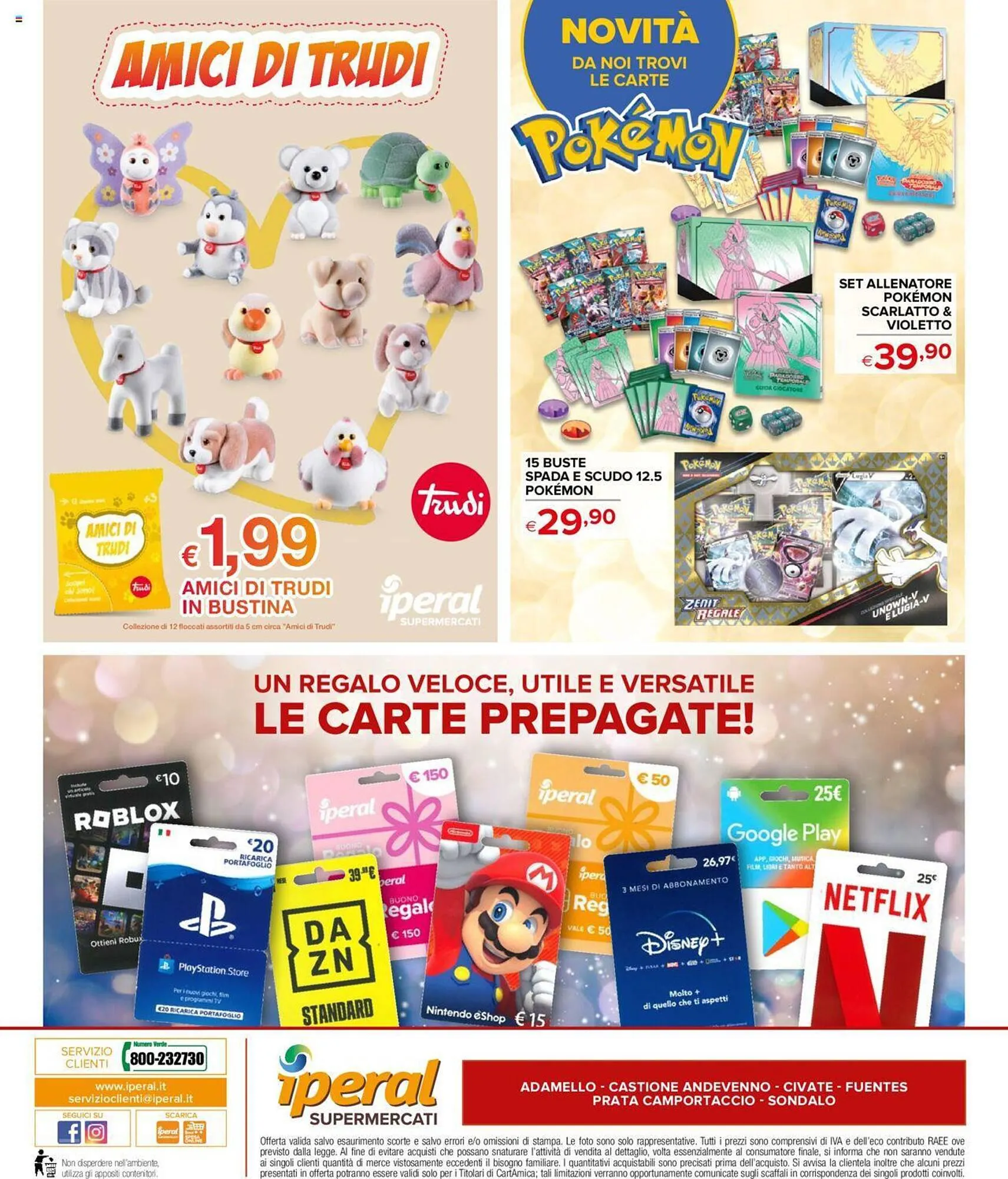 Volantino Iperal da 25 ottobre a 24 dicembre di 2023 - Pagina del volantino 56