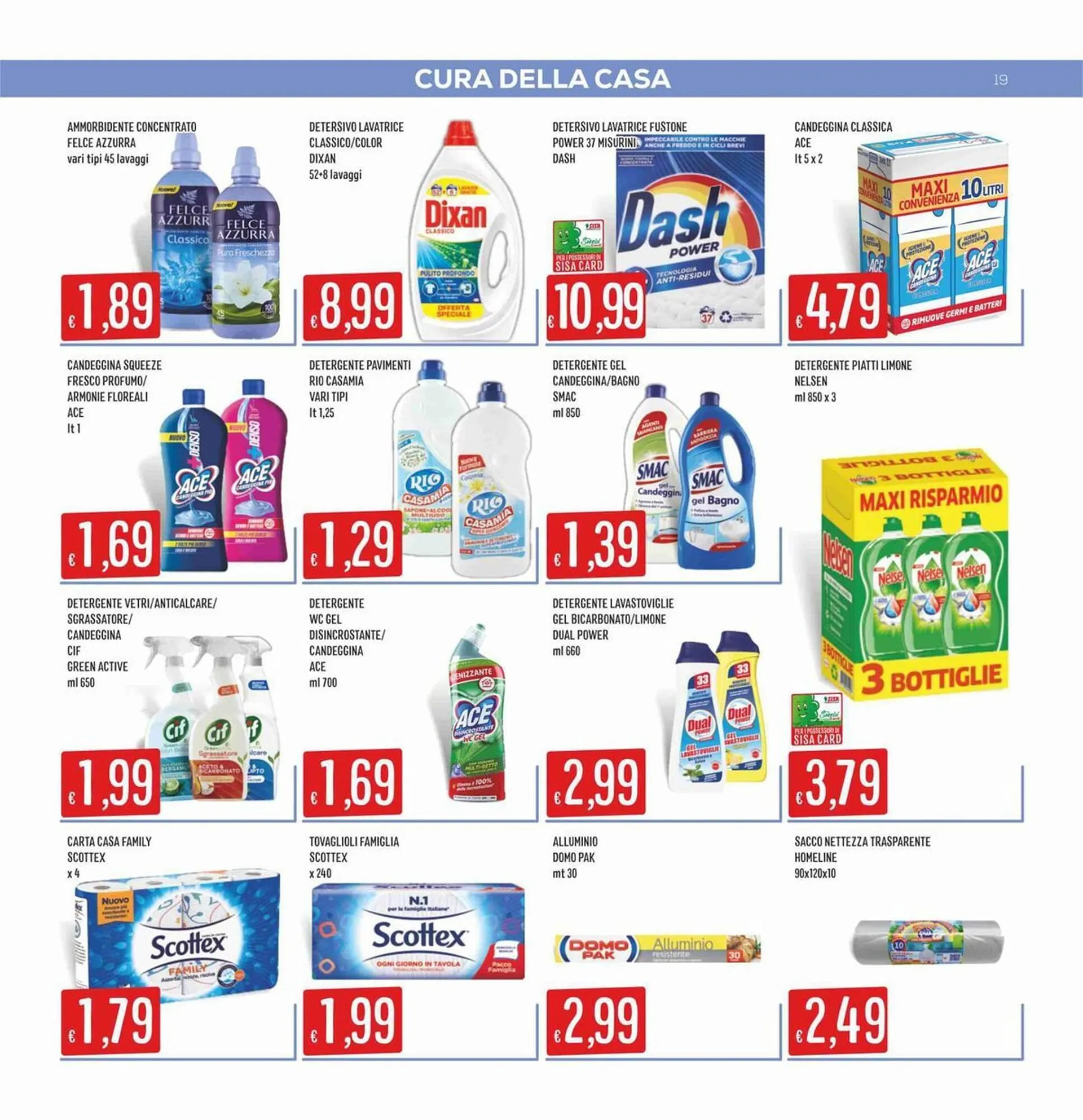 Volantino Sisa da 22 febbraio a 4 marzo di 2026 - Pagina del volantino 19