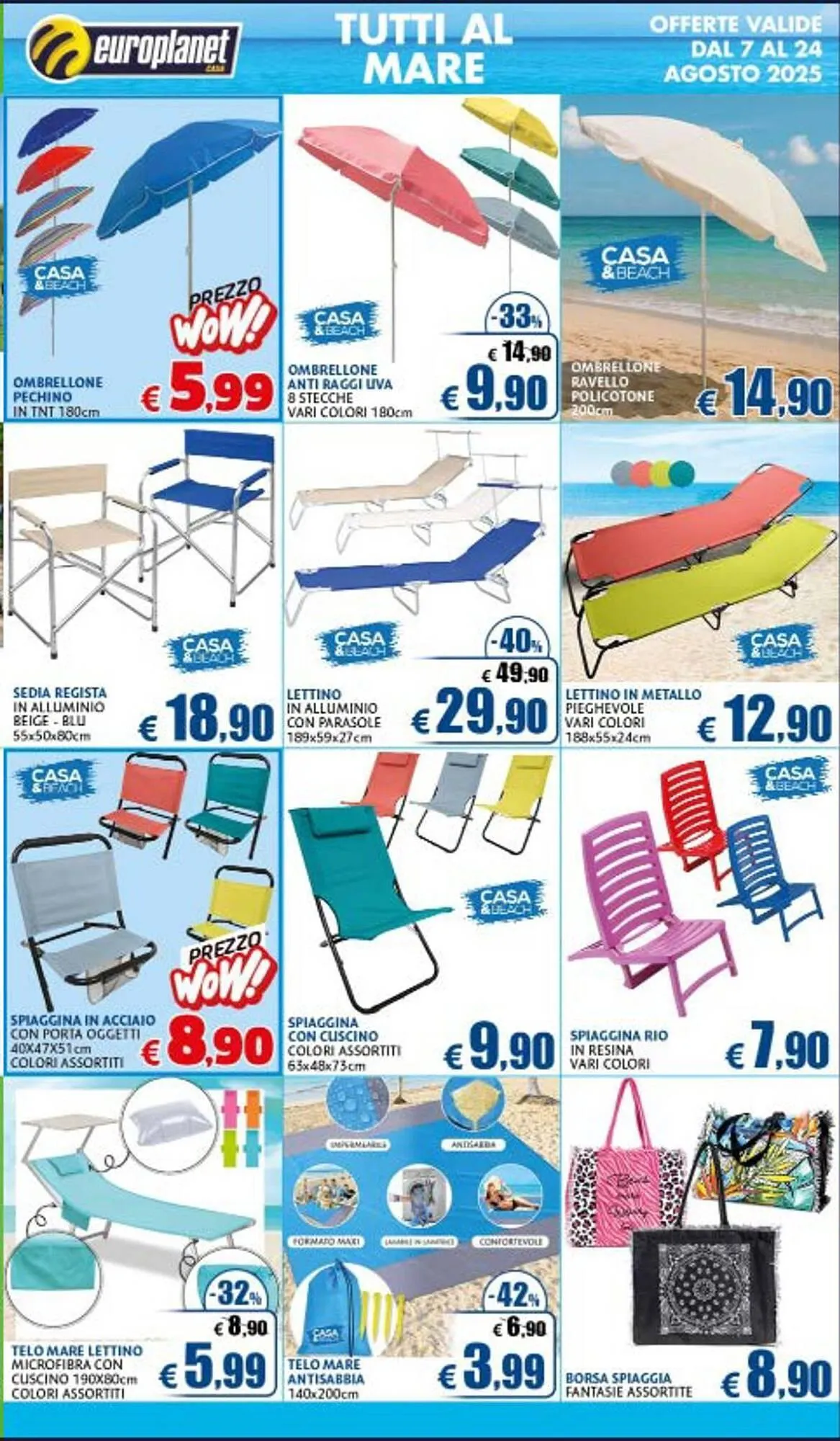 Volantino Europlanet Casa da 7 agosto a 24 agosto di 2025 - Pagina del volantino 15
