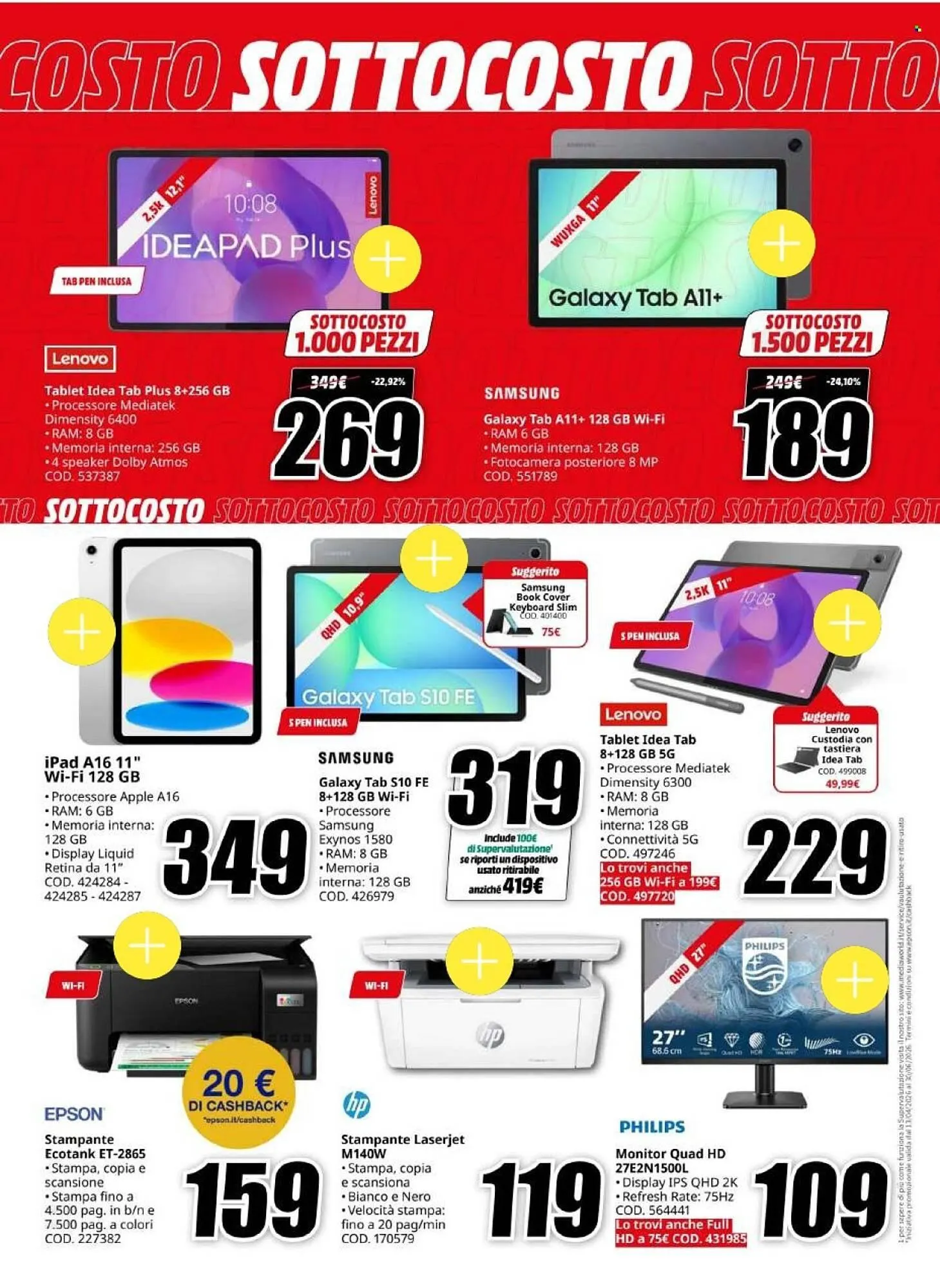 Volantino MediaWorld da 8 maggio a 17 maggio di 2026 - Pagina del volantino 13