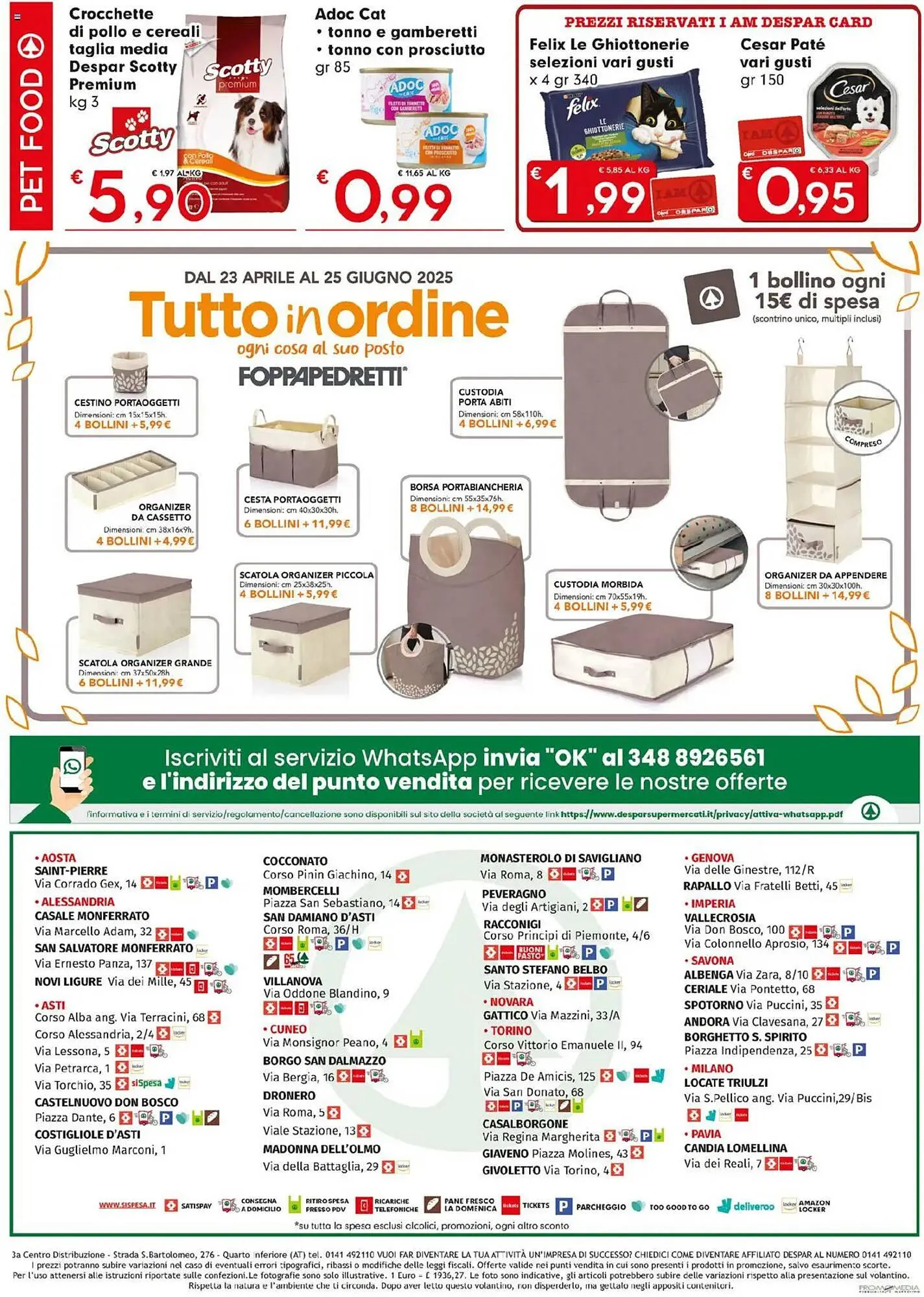 Volantino Despar da 23 aprile a 7 maggio di 2025 - Pagina del volantino 8