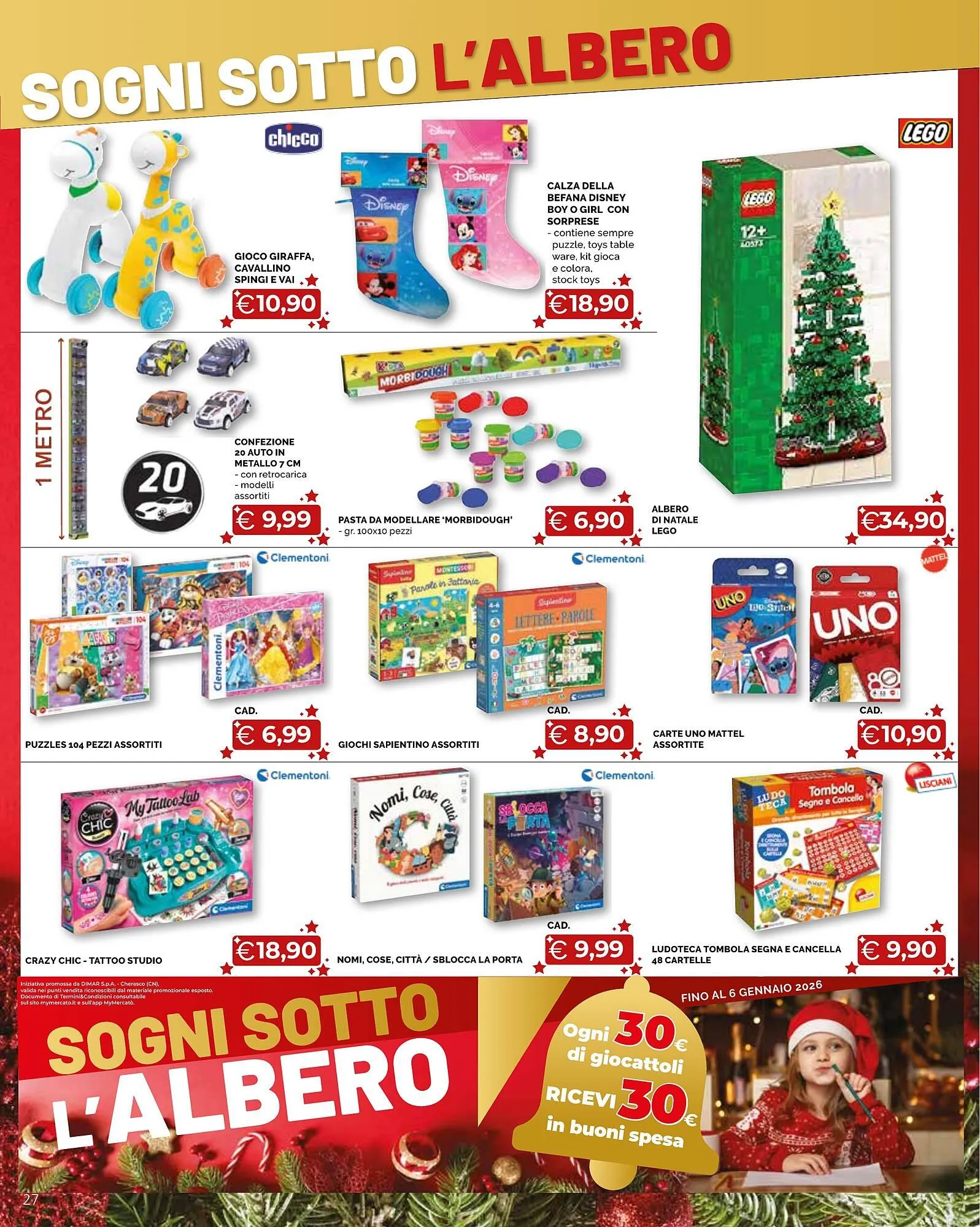 Volantino Mercatò Big da 15 dicembre a 28 dicembre di 2025 - Pagina del volantino 27