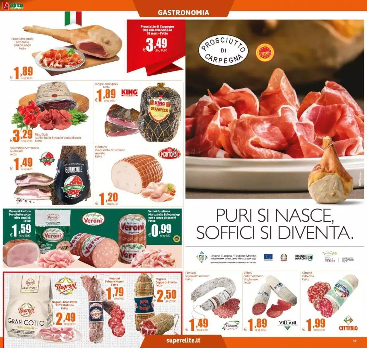 Volantino Elite Supermercati da 4 dicembre a 13 dicembre di 2023 - Pagina del volantino 17