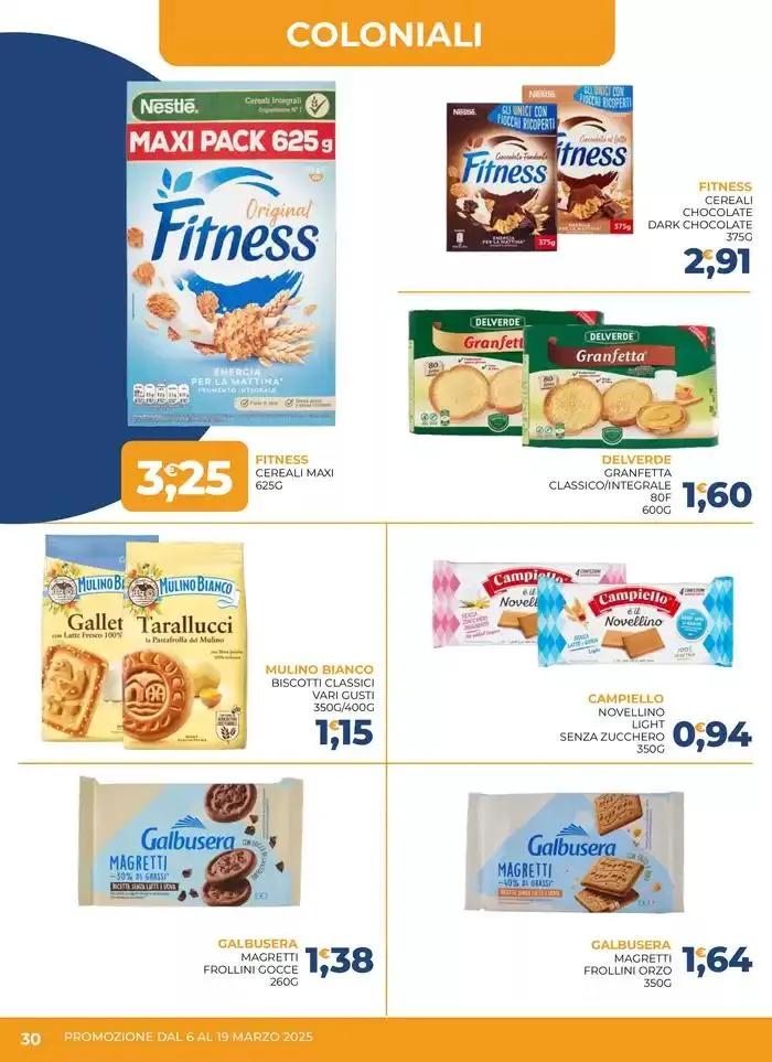Promozione dal 6 al 19 marzo da 6 marzo a 19 marzo di 2025 - Pagina del volantino 30