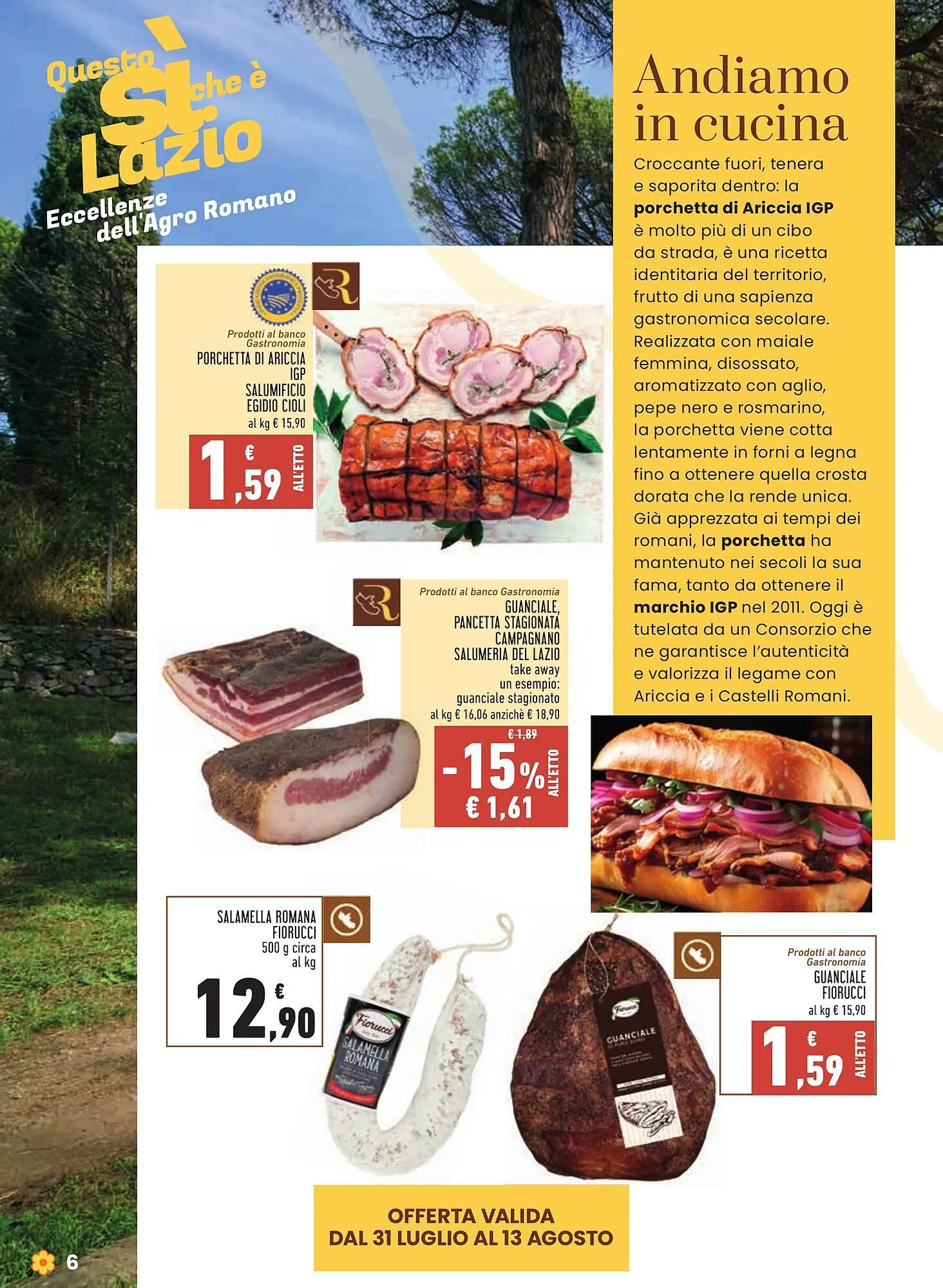 Volantino Conad da 31 luglio a 13 agosto di 2025 - Pagina del volantino 6