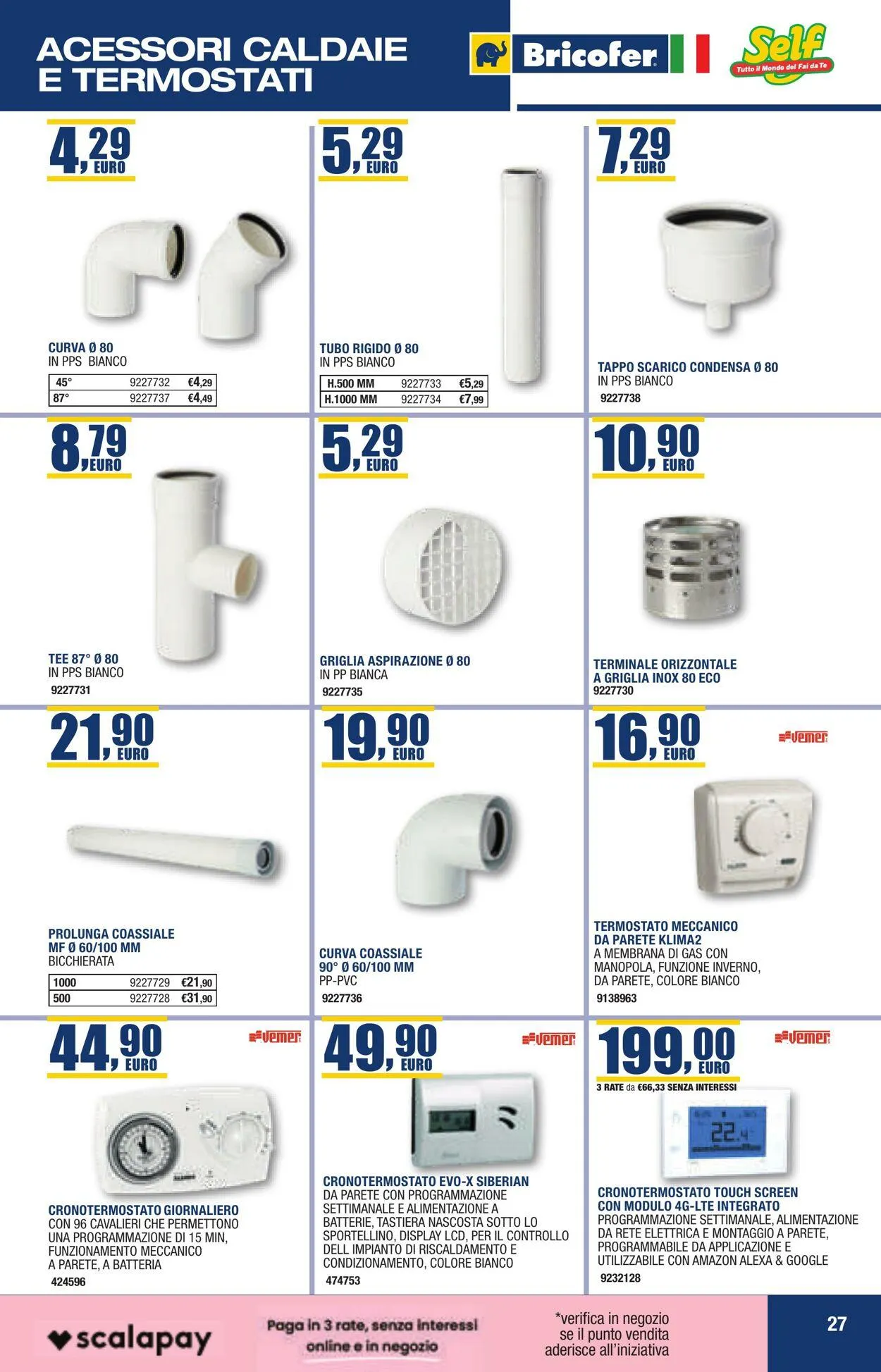 Self - Perugia Volantino attuale da 26 ottobre a 9 novembre di 2025 - Pagina del volantino 27