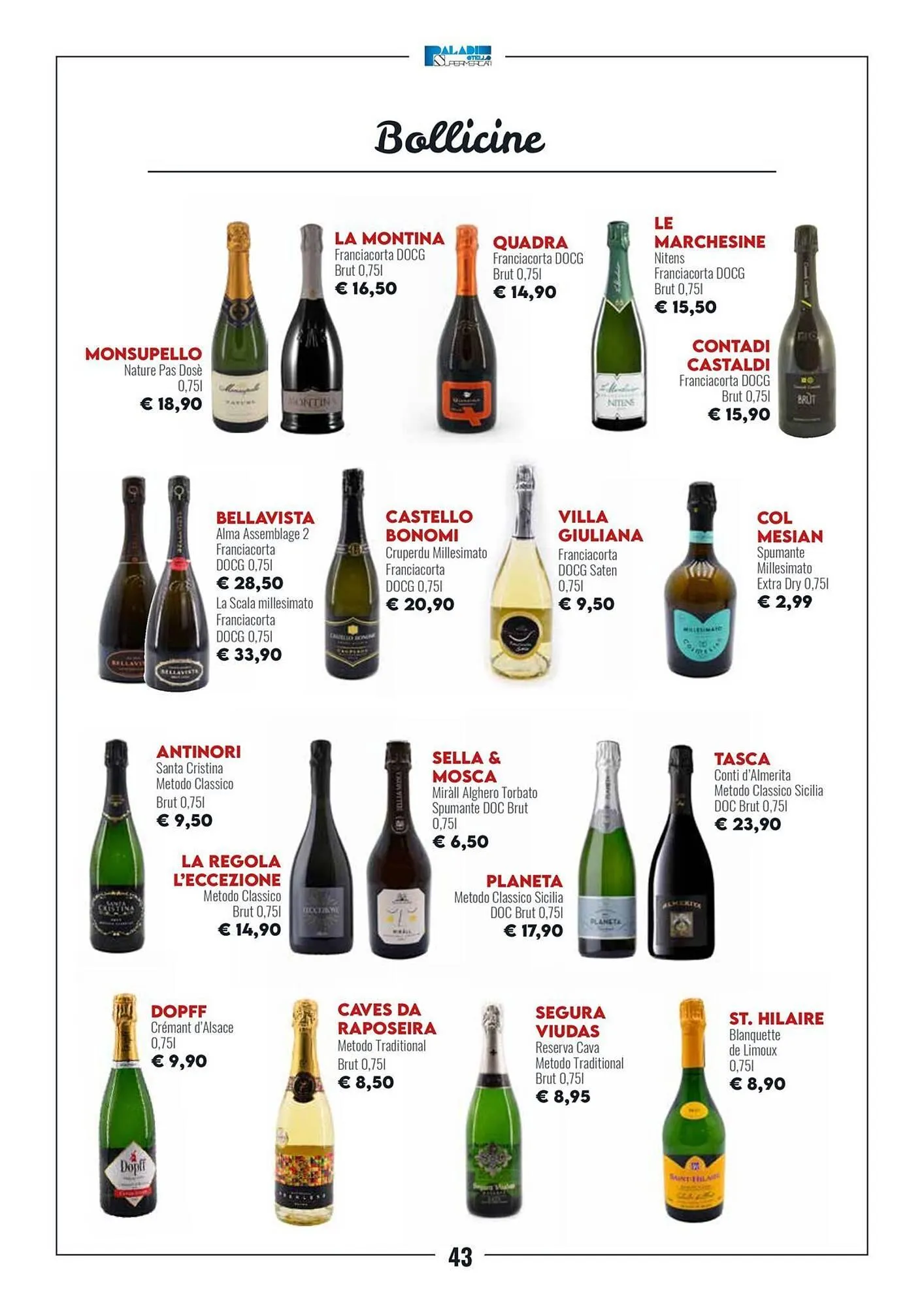 Volantino Paladini Otello Supermercato da 1 dicembre a 31 dicembre di 2025 - Pagina del volantino 43