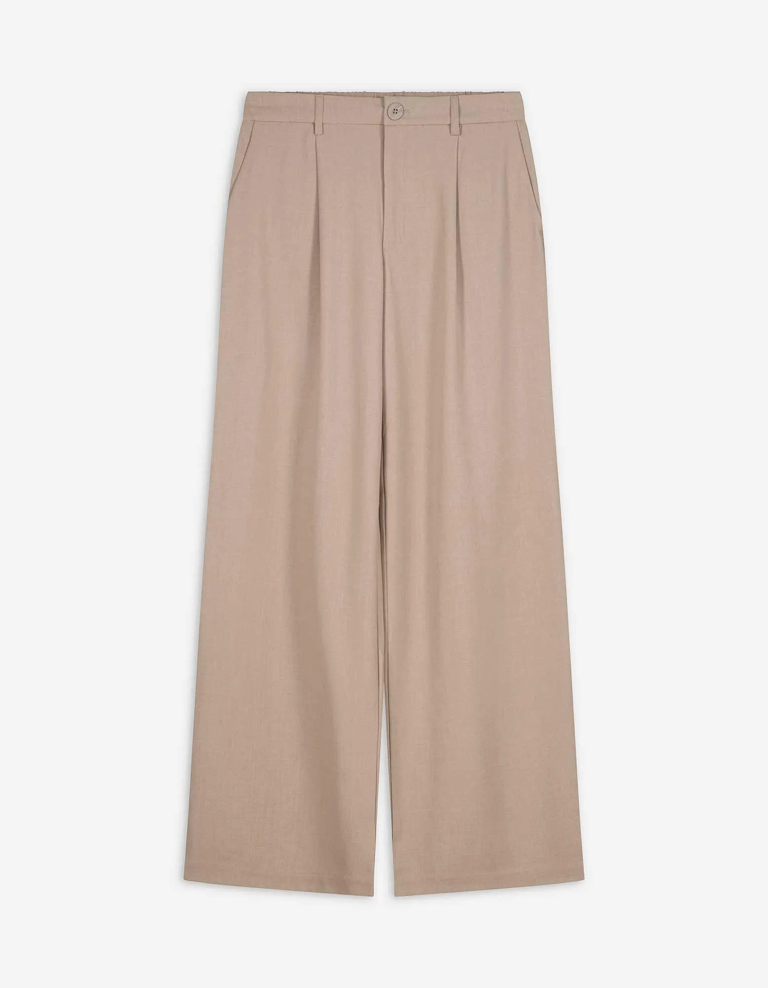 Pantaloni - Wide Fit - grigio