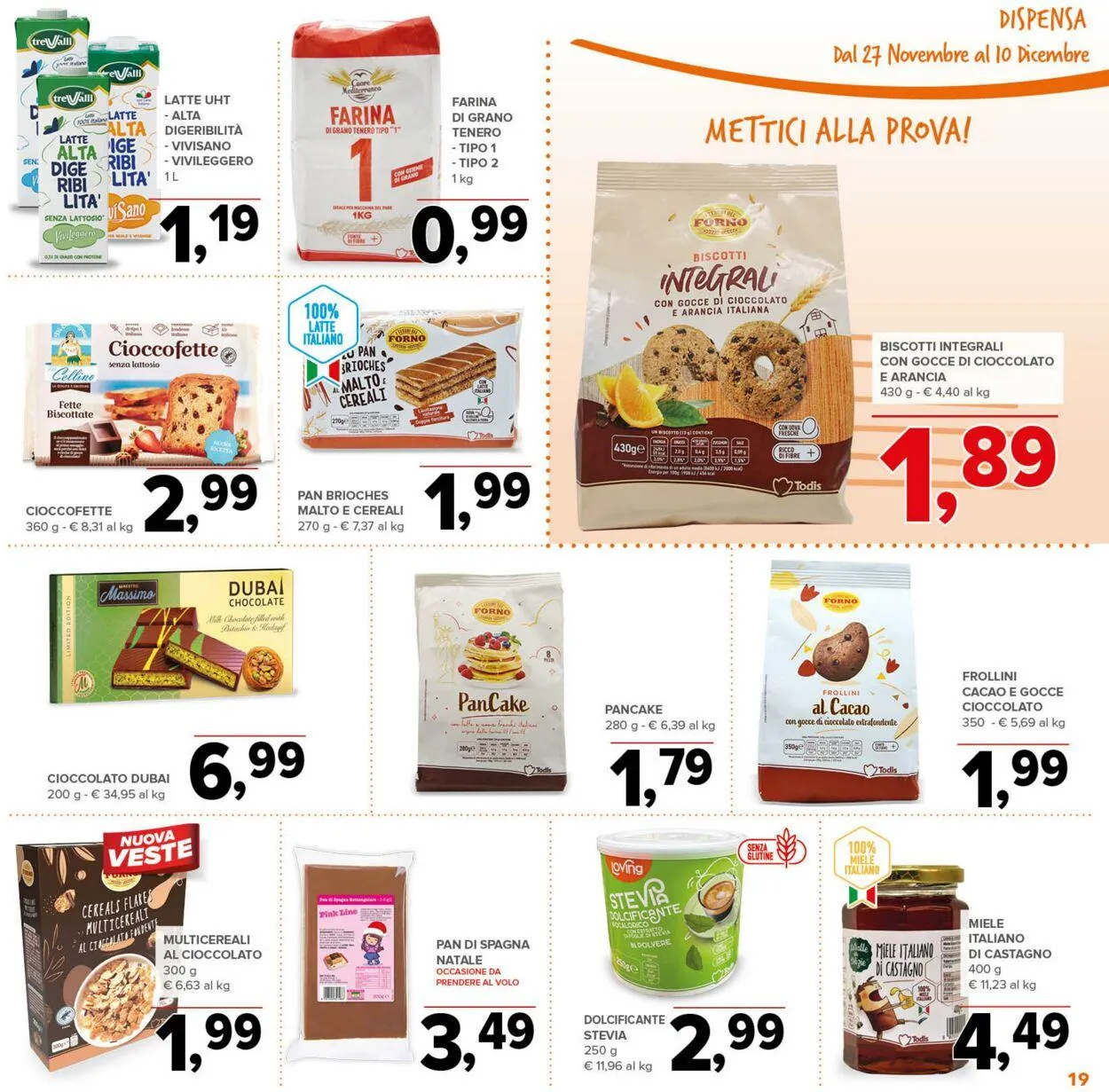 Todis Volantino attuale da 10 dicembre a 24 dicembre di 2025 - Pagina del volantino 19