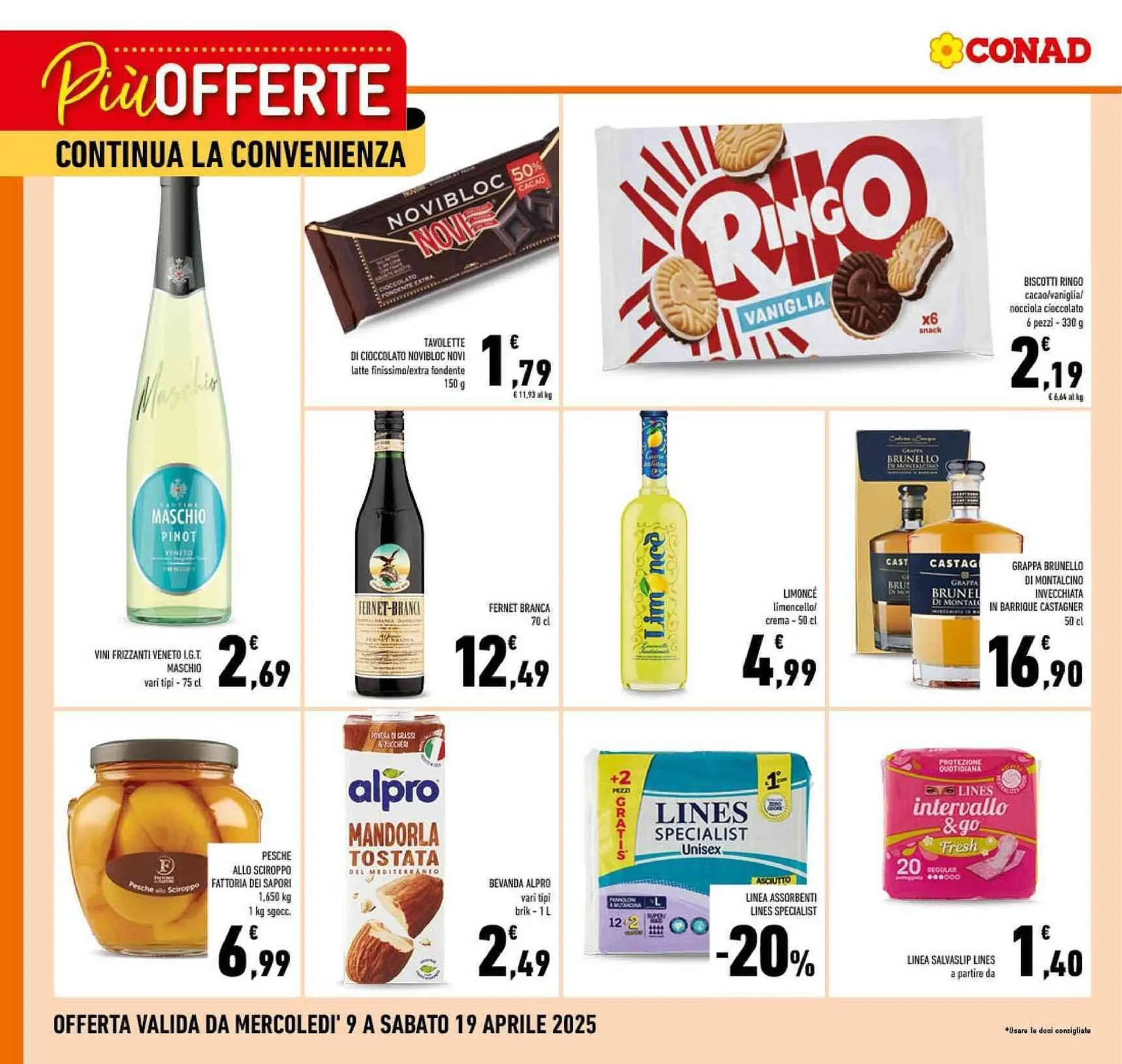 Volantino Conad da 9 aprile a 19 aprile di 2025 - Pagina del volantino 3