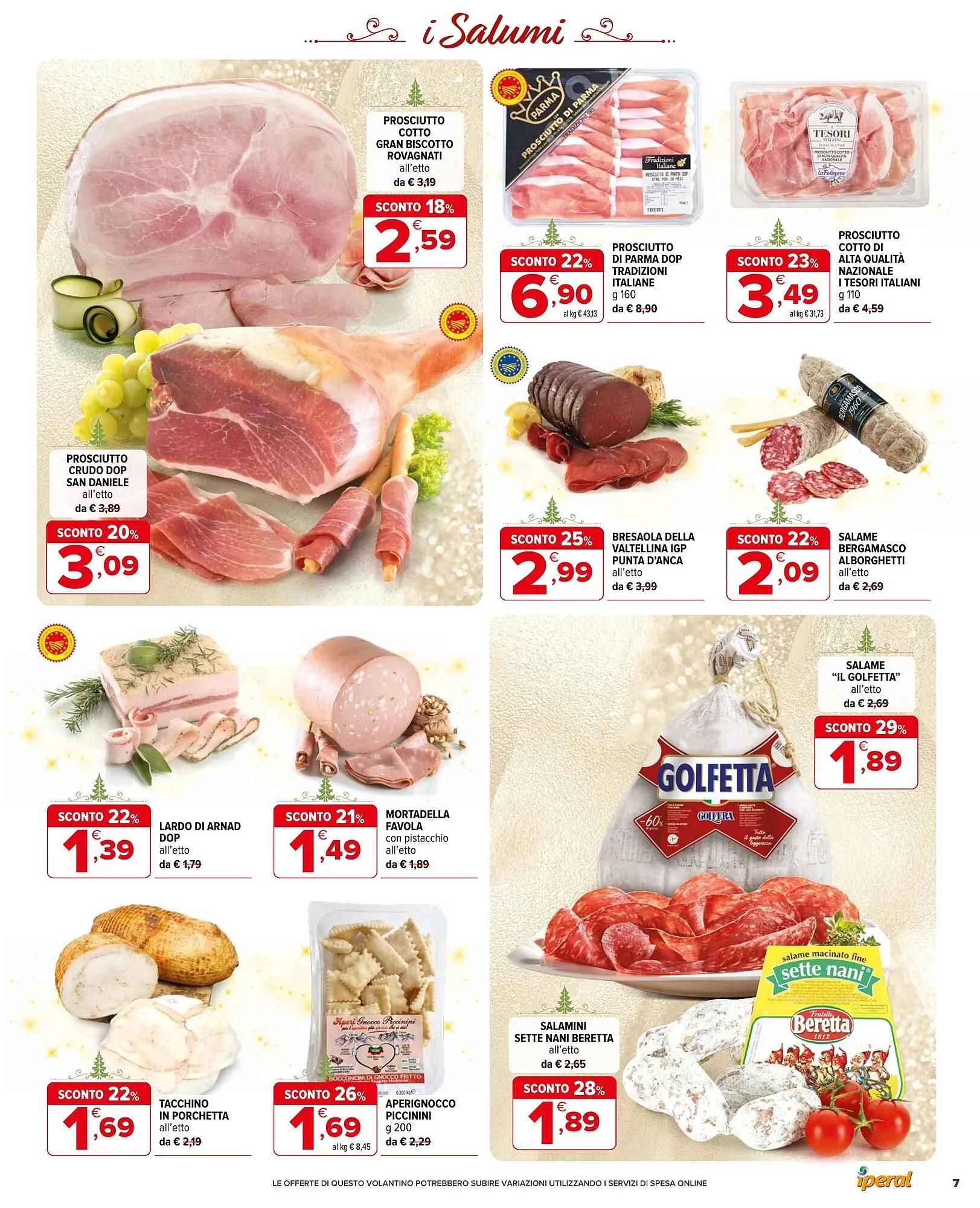 Volantino Iperal da 11 dicembre a 31 dicembre di 2025 - Pagina del volantino 7