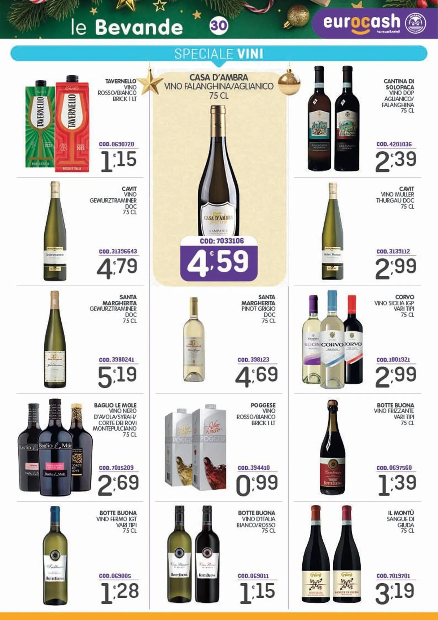 Volantino Eurocash da 8 dicembre a 24 dicembre di 2025 - Pagina del volantino 30