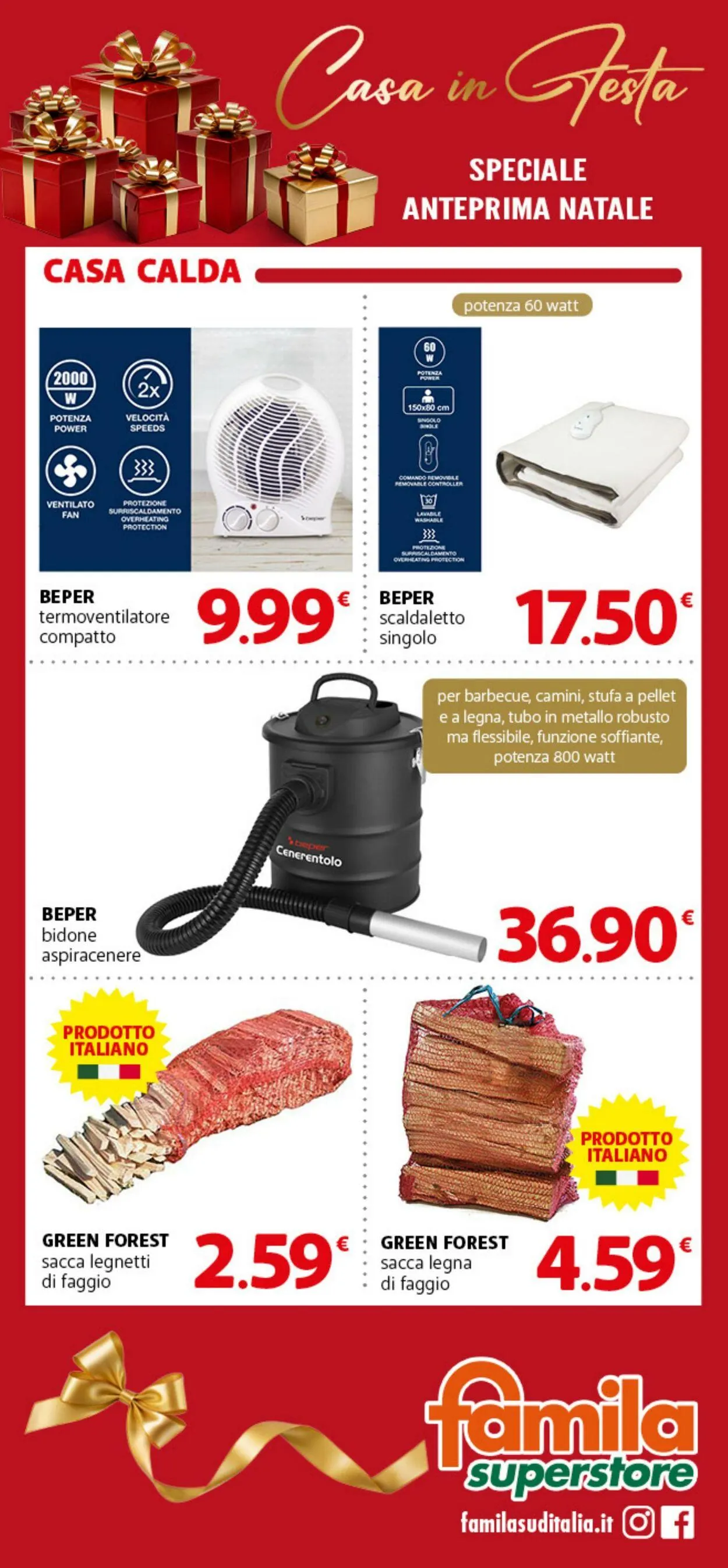 Famila Volantino attuale da 3 novembre a 29 novembre di 2025 - Pagina del volantino 22