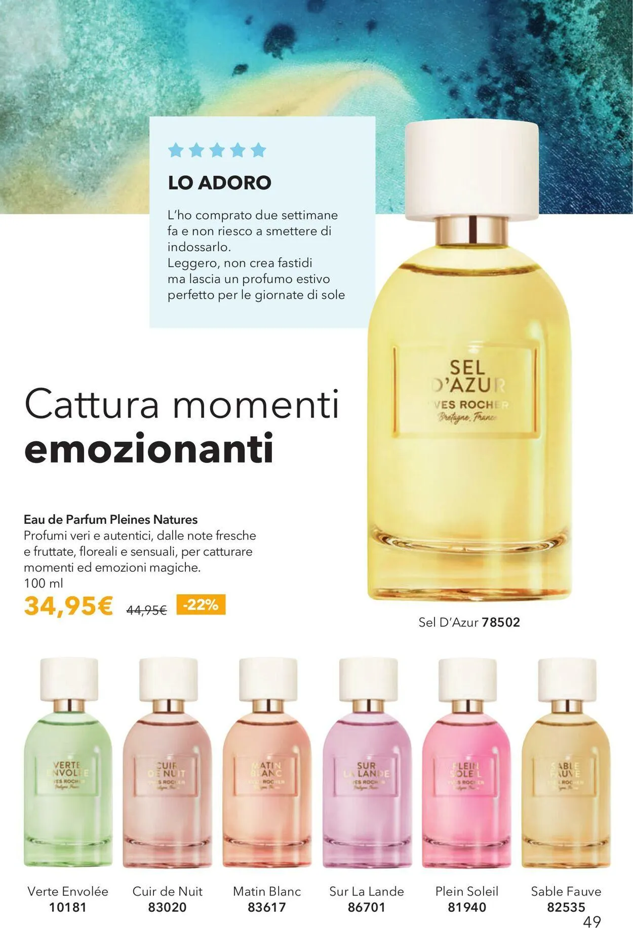 Yves Rocher Volantino attuale da 31 luglio a 28 agosto di 2025 - Pagina del volantino 49