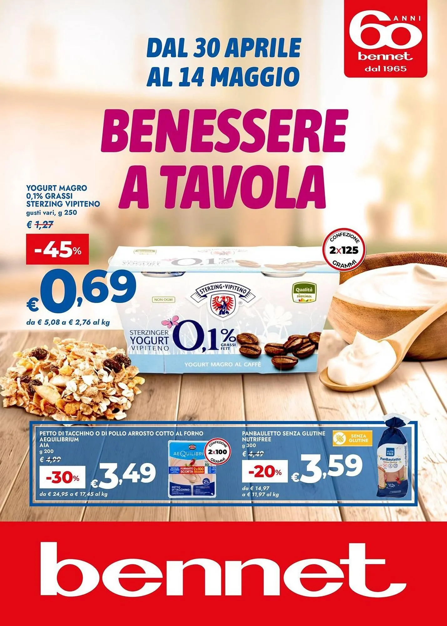 Volantino Bennet da 30 aprile a 14 maggio di 2025 - Pagina del volantino 1