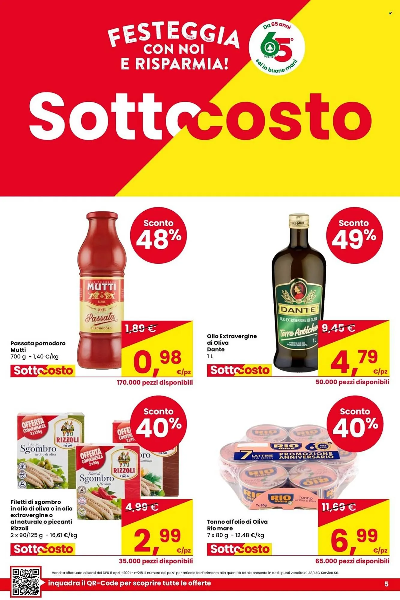 Volantino Despar da 2 ottobre a 11 ottobre di 2025 - Pagina del volantino 5