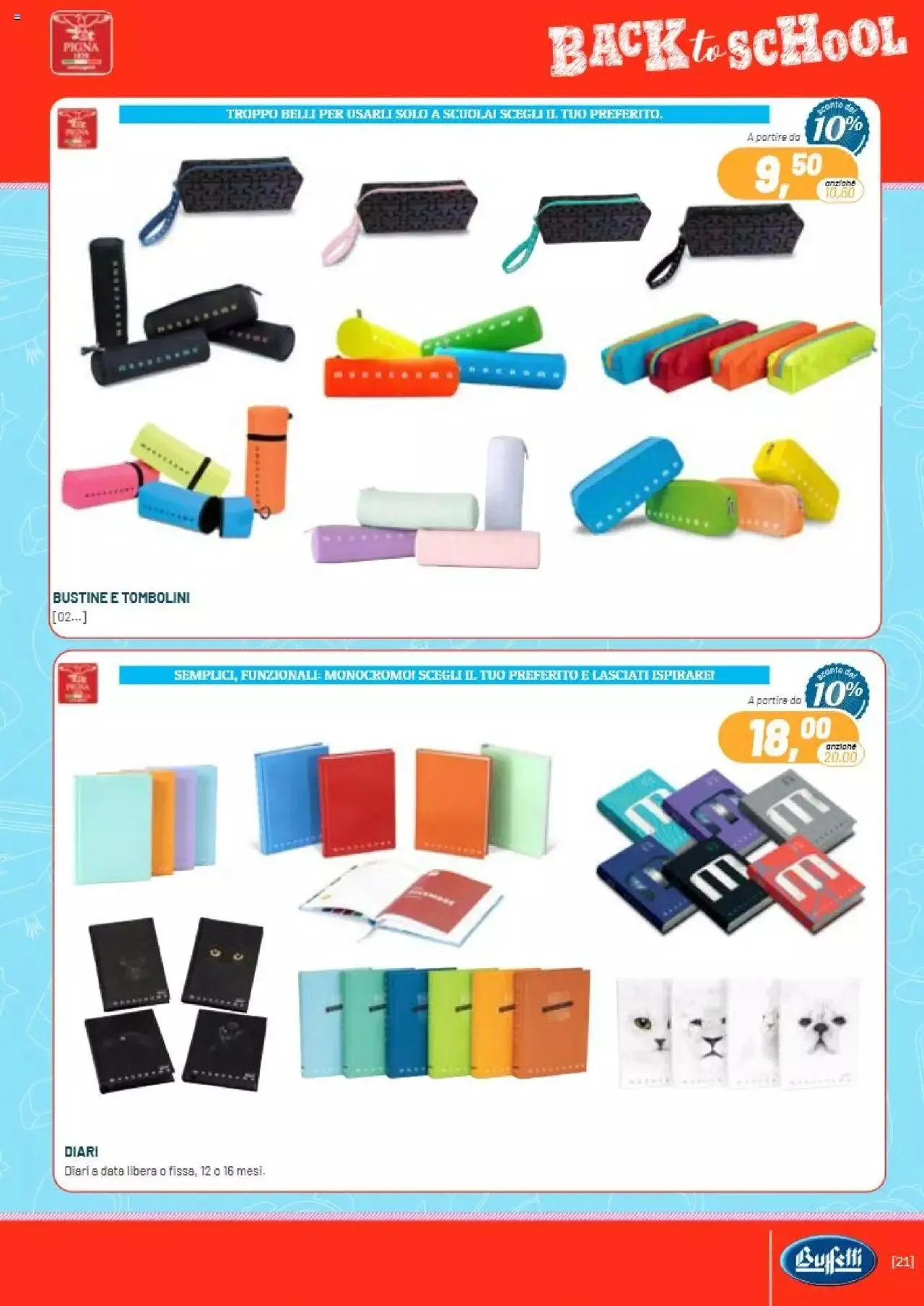 Volantino Buffetti da 1 luglio a 30 settembre di 2023 - Pagina del volantino 21