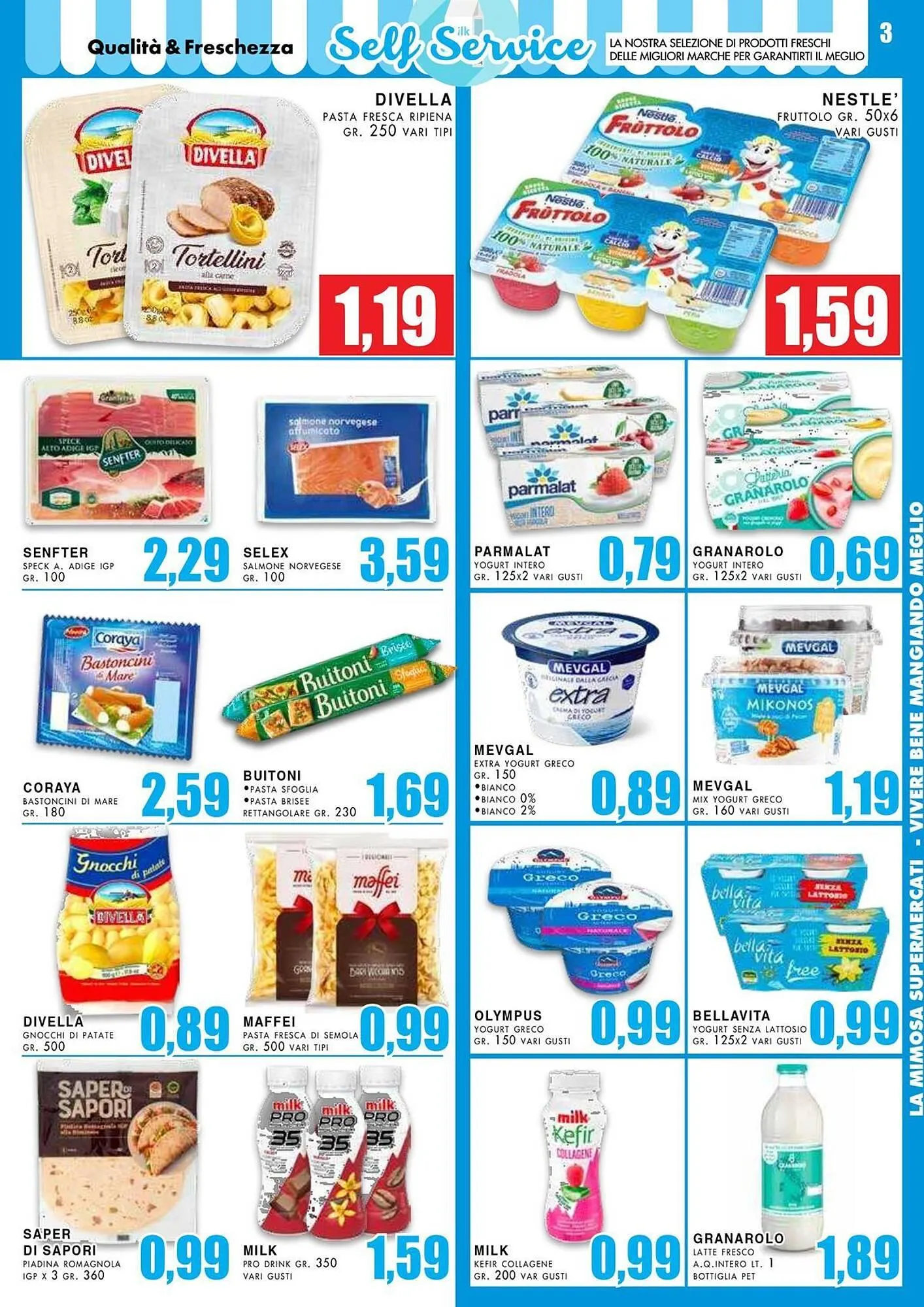 Volantino La Mimosa Supermercati da 25 agosto a 7 settembre di 2025 - Pagina del volantino 3