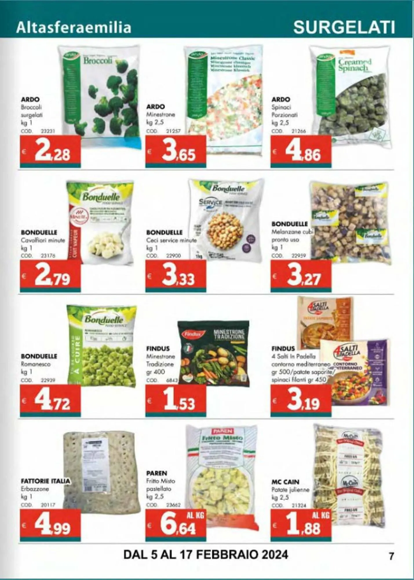 Volantino Altasfera professionisti da 5 febbraio a 17 febbraio di 2024 - Pagina del volantino 7