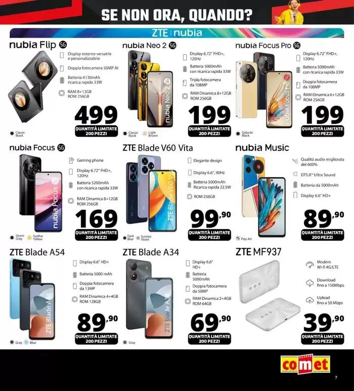 Black Friday Gran Finale da Comet! da 27 novembre a 2 dicembre di 2024 - Pagina del volantino 7